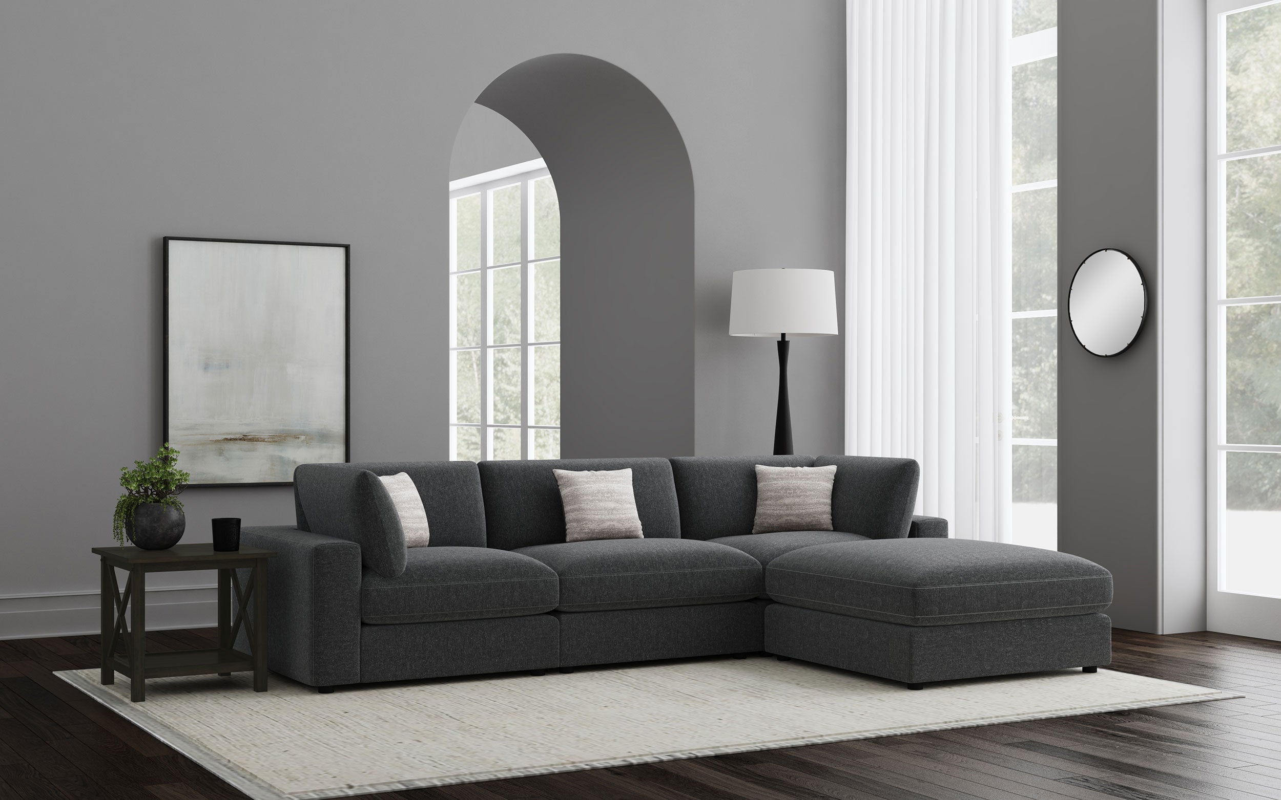 Serene Modular Sectional Sofa - Ideal Furniture (Fresno,CA)