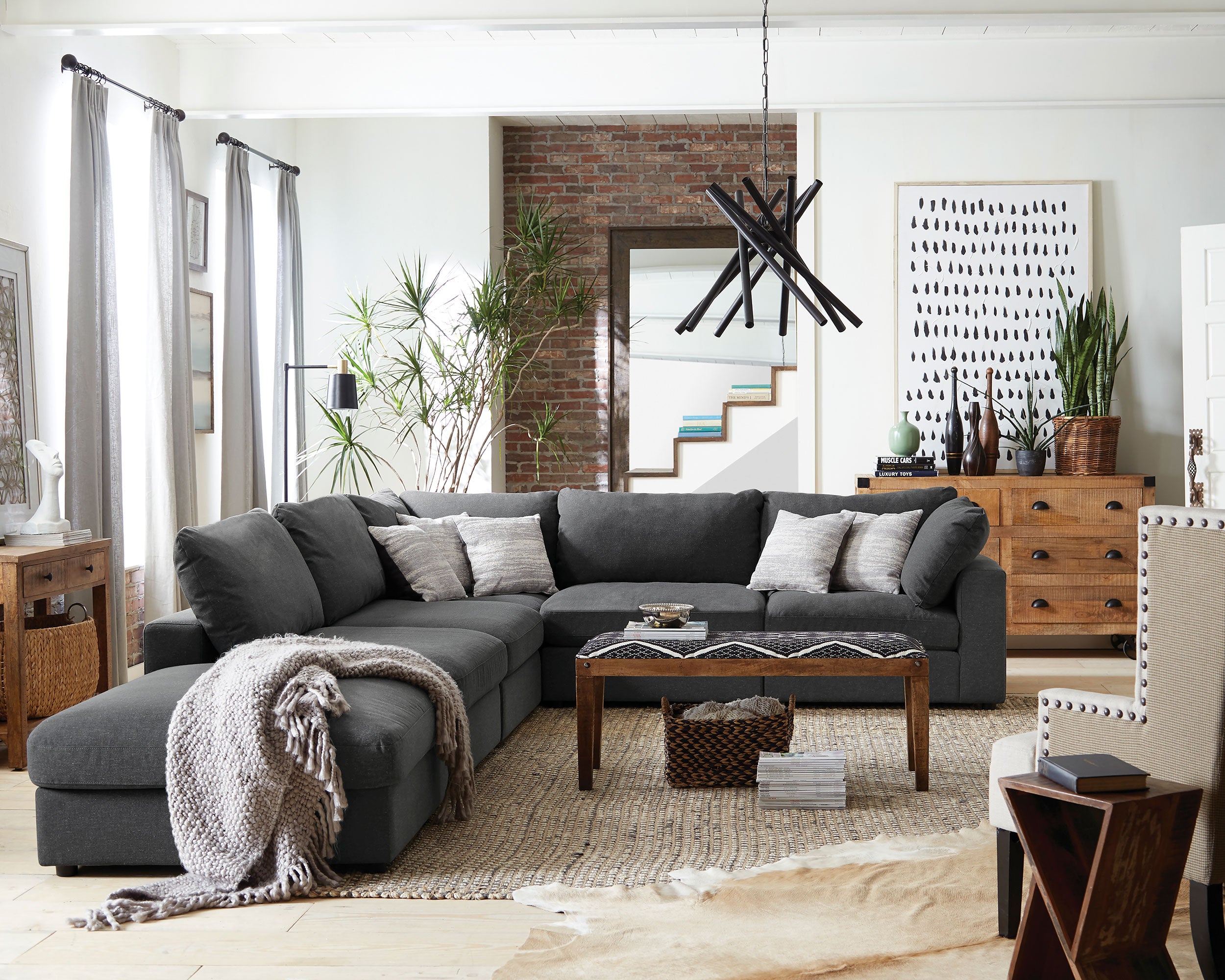 Serene Ottoman - Ideal Furniture (Fresno,CA)