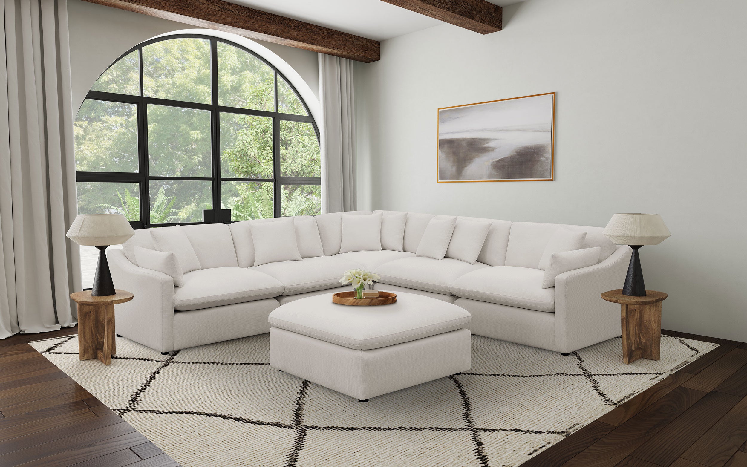 Hobson Armless Chair - Ideal Furniture (Fresno,CA)