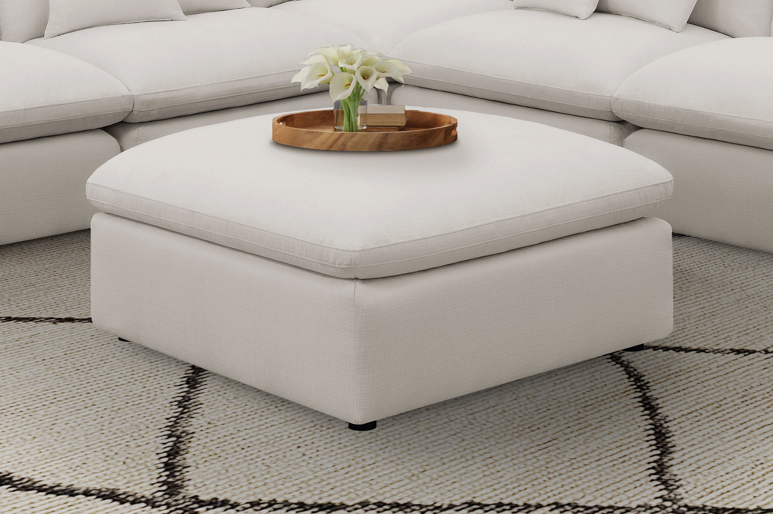 Hobson Ottoman - Ideal Furniture (Fresno,CA)