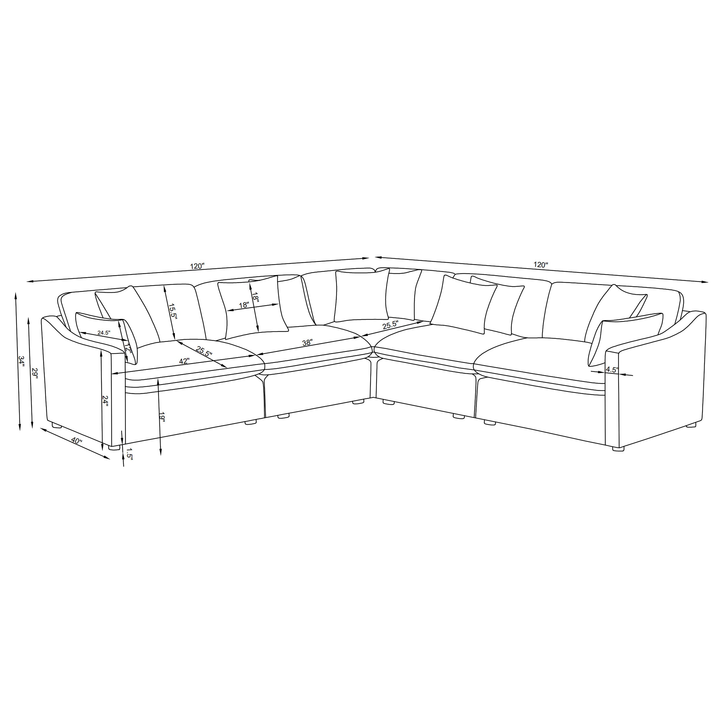 Hobson Modular Sectional Sofa - Ideal Furniture (Fresno,CA)