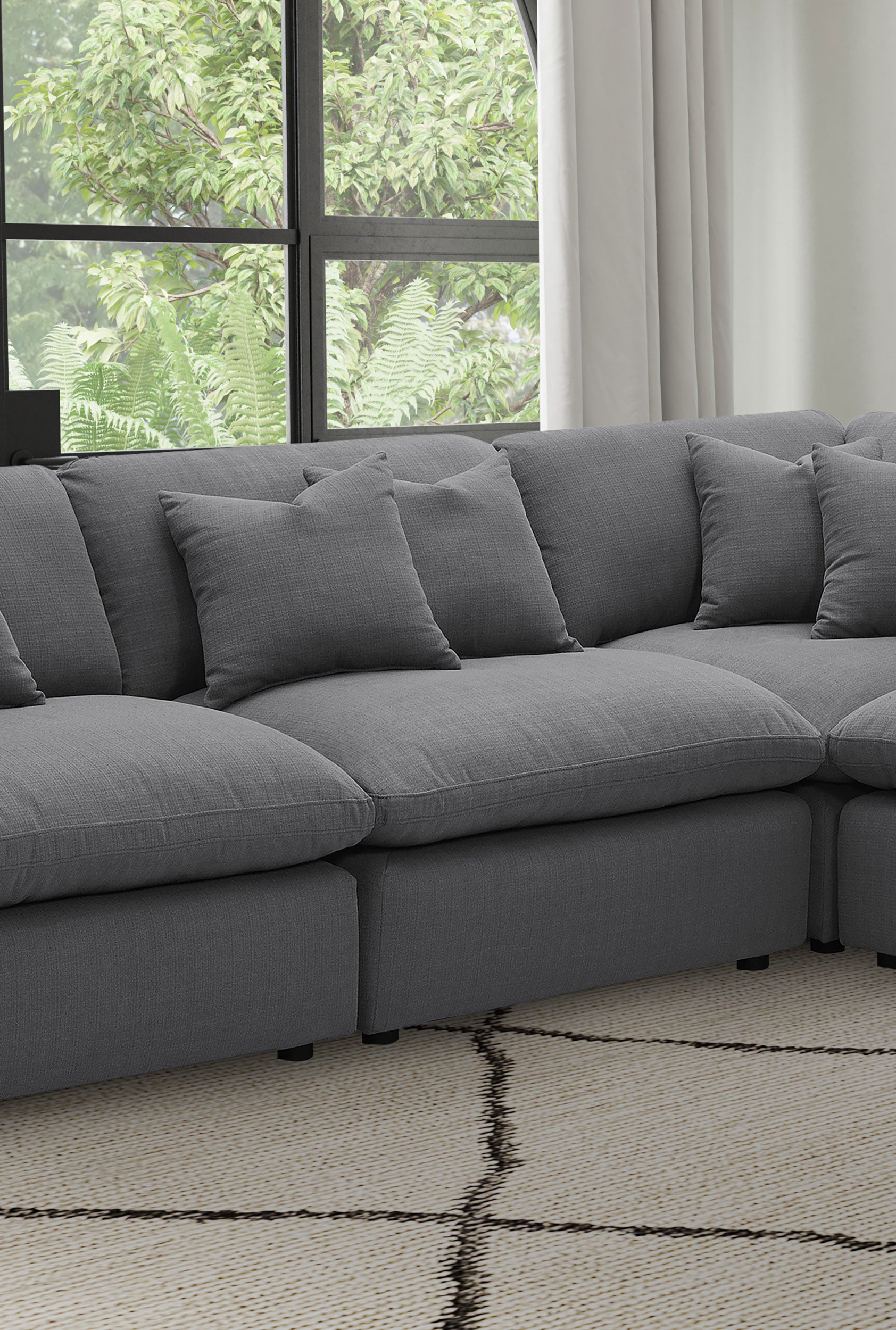 Hobson Armless Chair - Ideal Furniture (Fresno,CA)