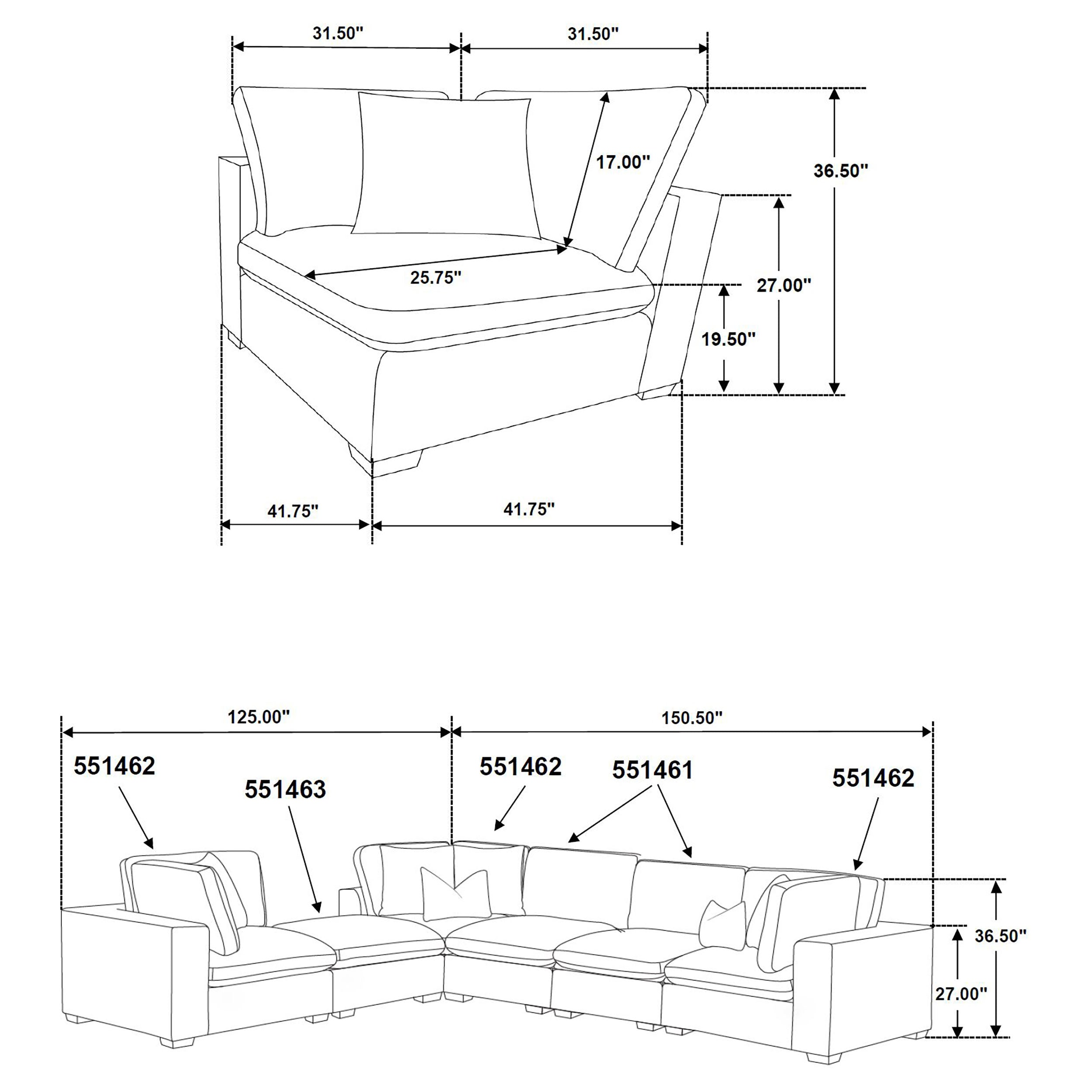 Lakeview Modular Sectional Sofa - Ideal Furniture (Fresno,CA)