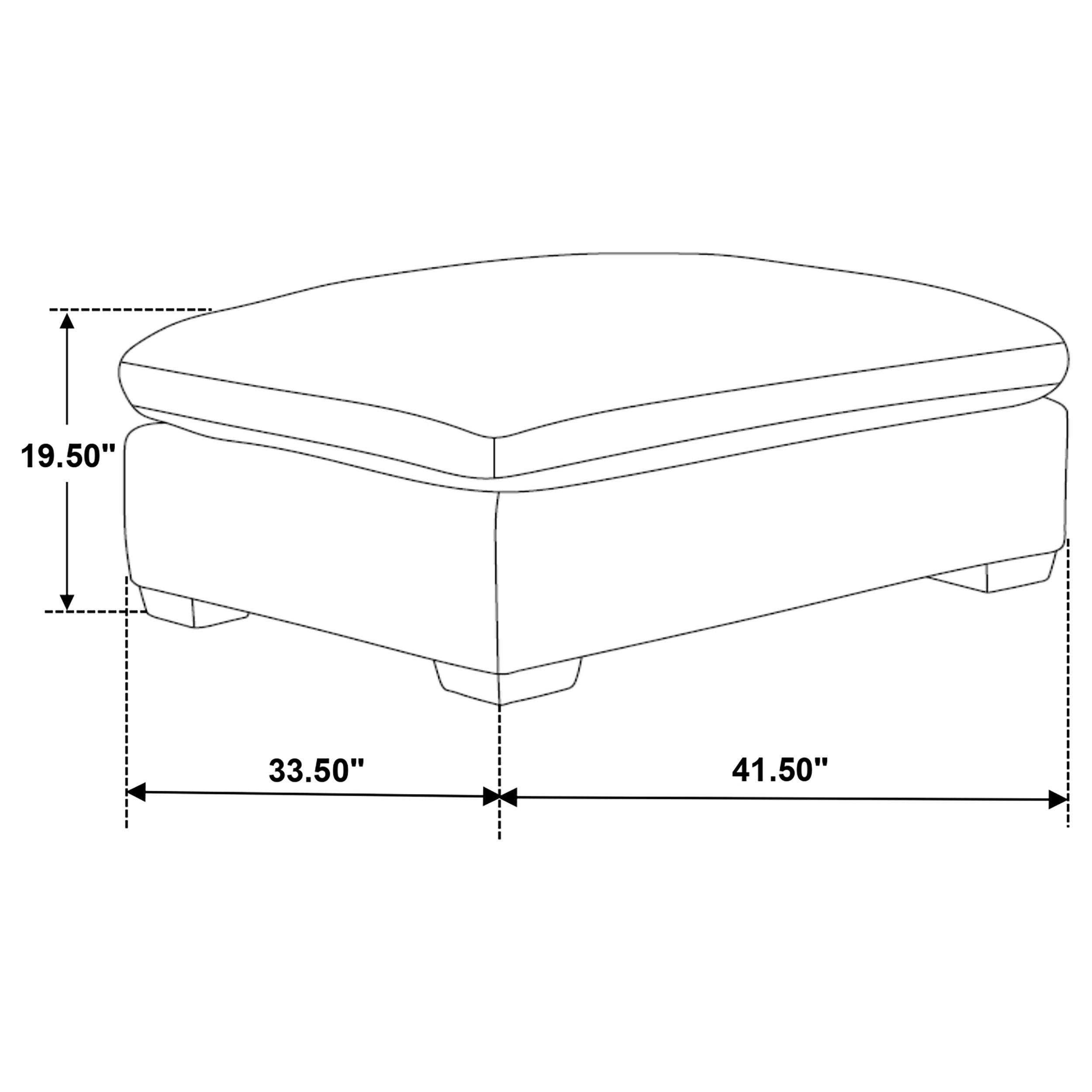 Lakeview Ottoman - Ideal Furniture (Fresno,CA)