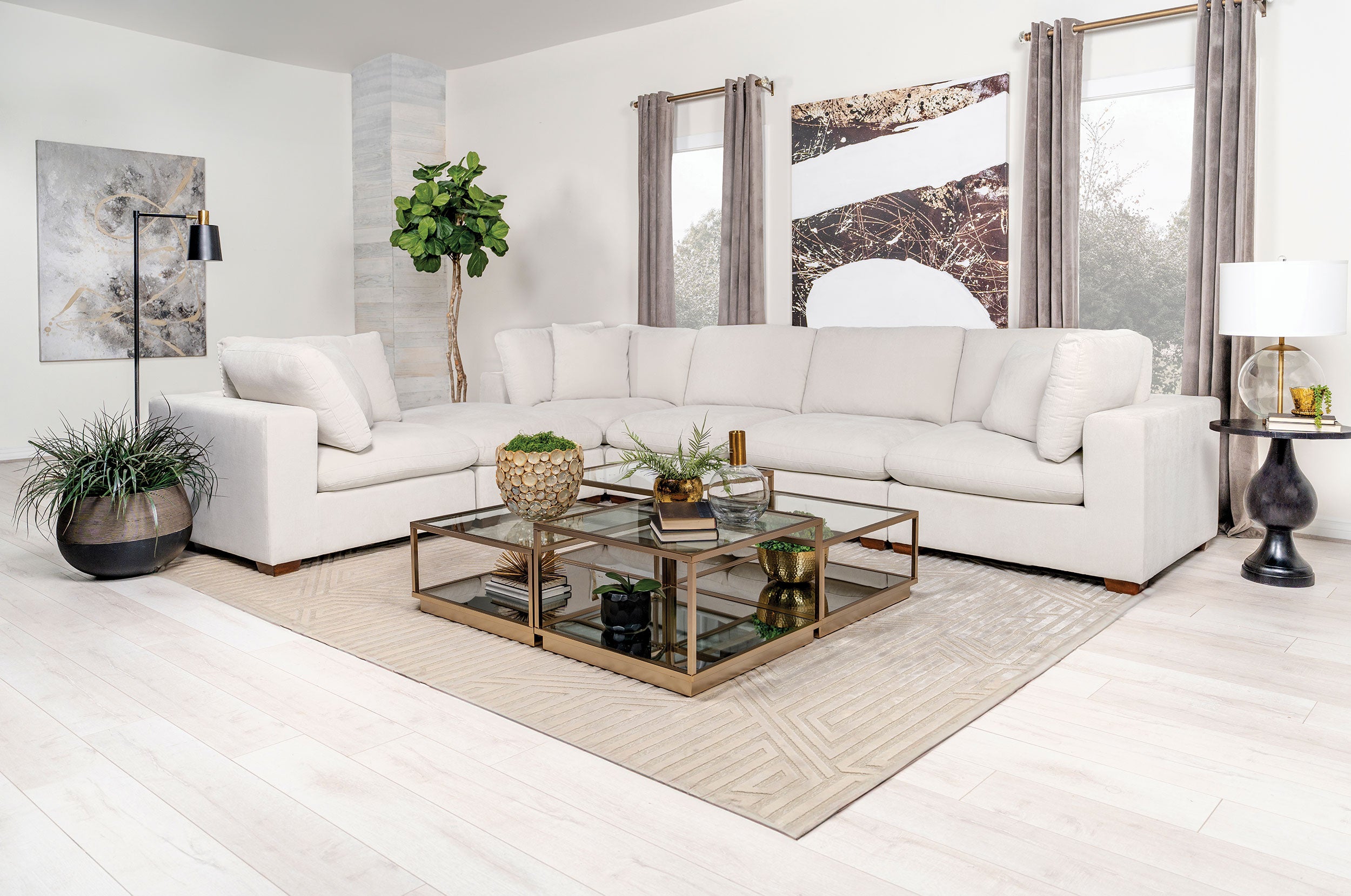 Lakeview Ottoman - Ideal Furniture (Fresno,CA)