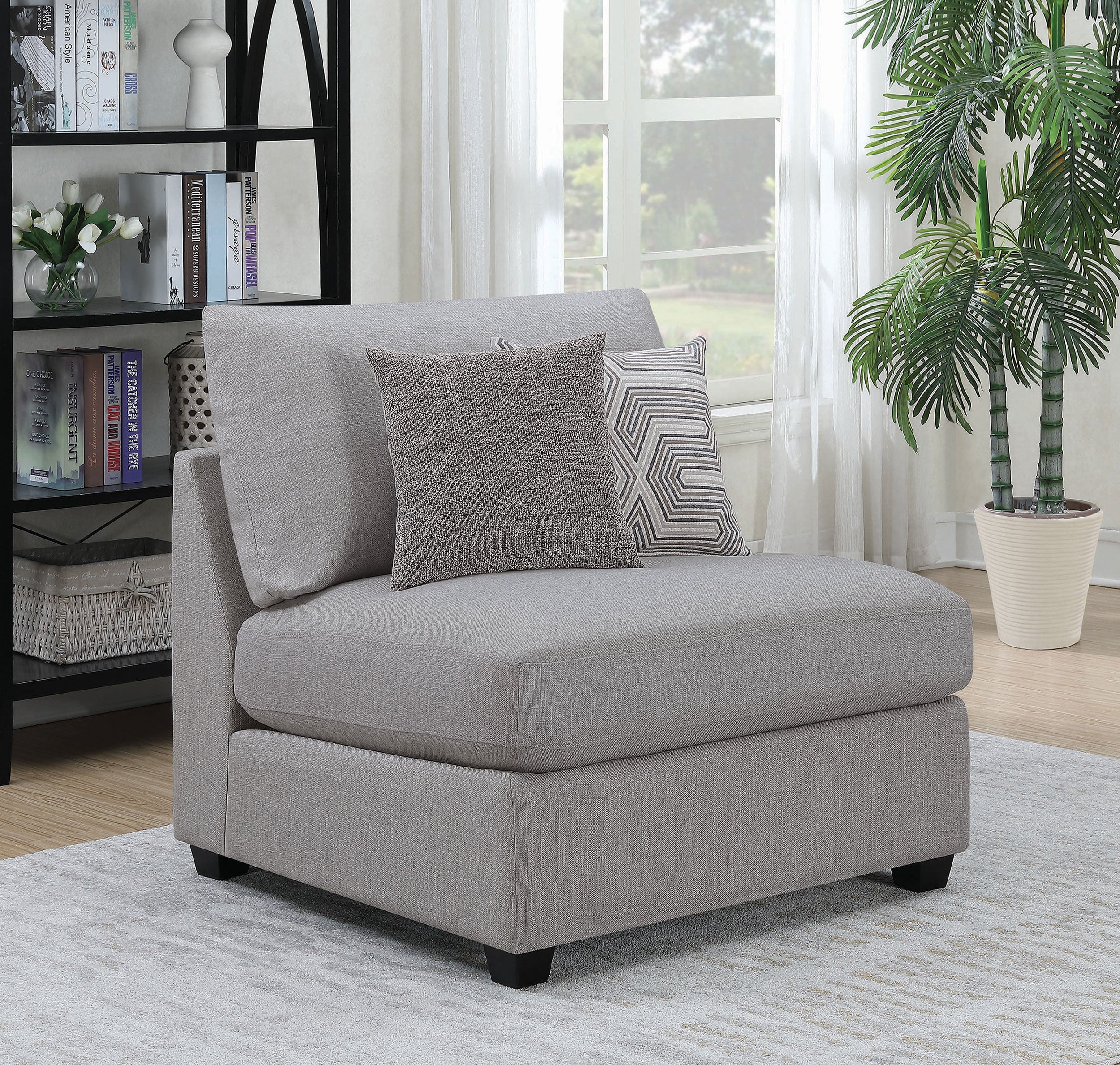 Cambria Armless Chair - Ideal Furniture (Fresno,CA)