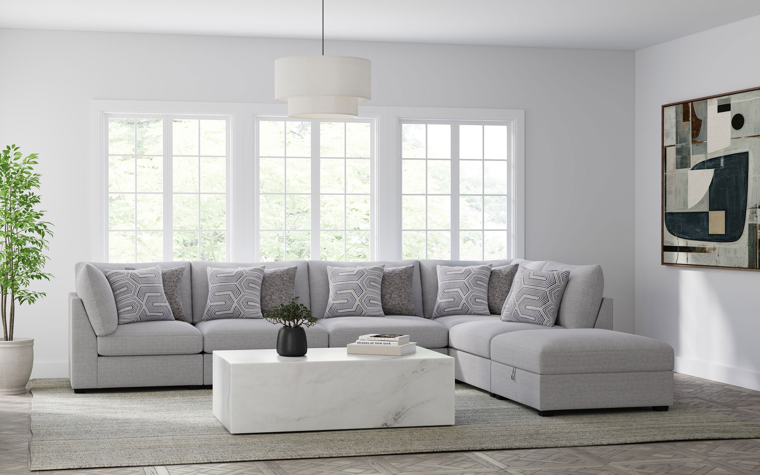 Cambria Armless Chair - Ideal Furniture (Fresno,CA)