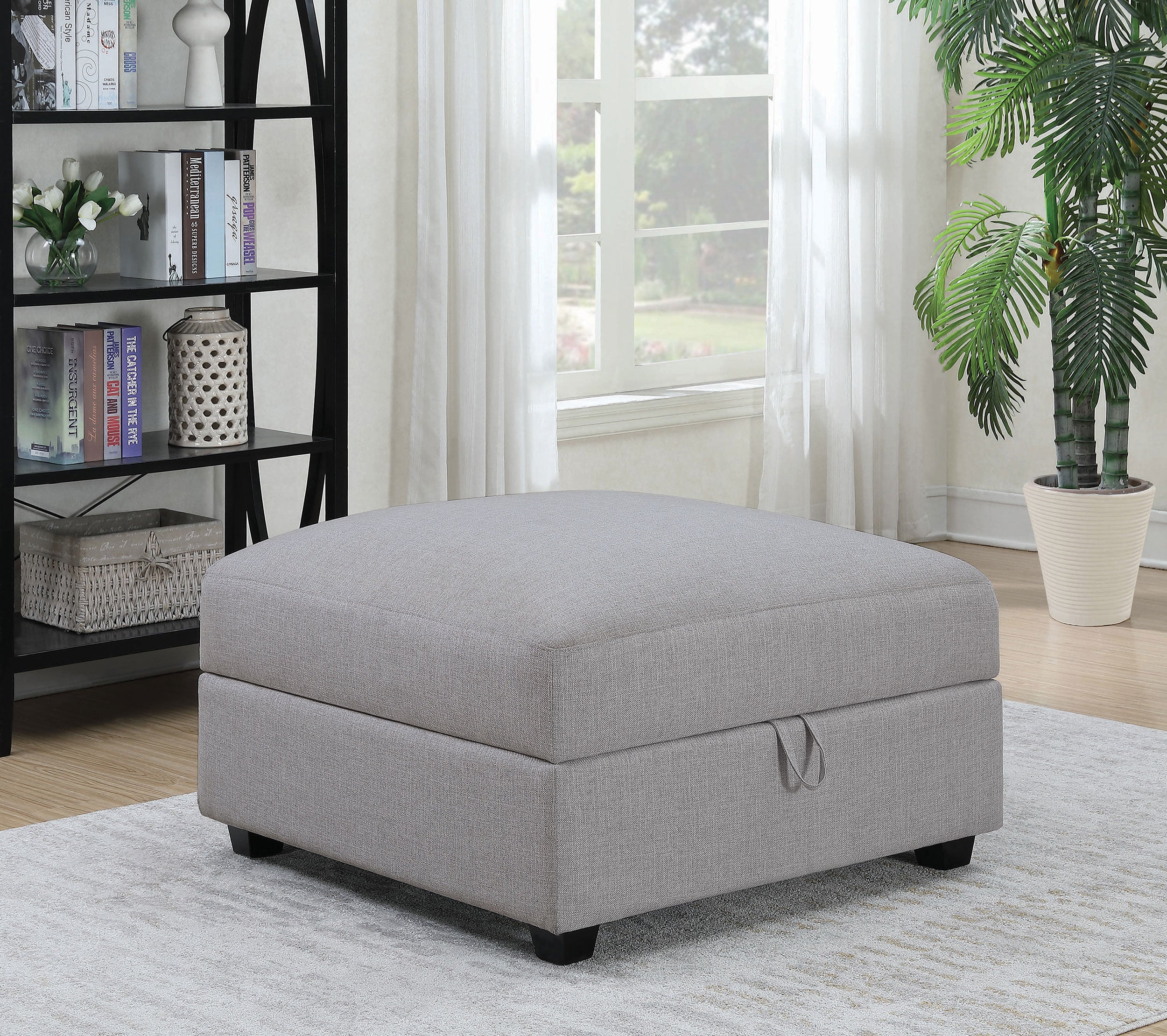Cambria Storage Ottoman - Ideal Furniture (Fresno,CA)