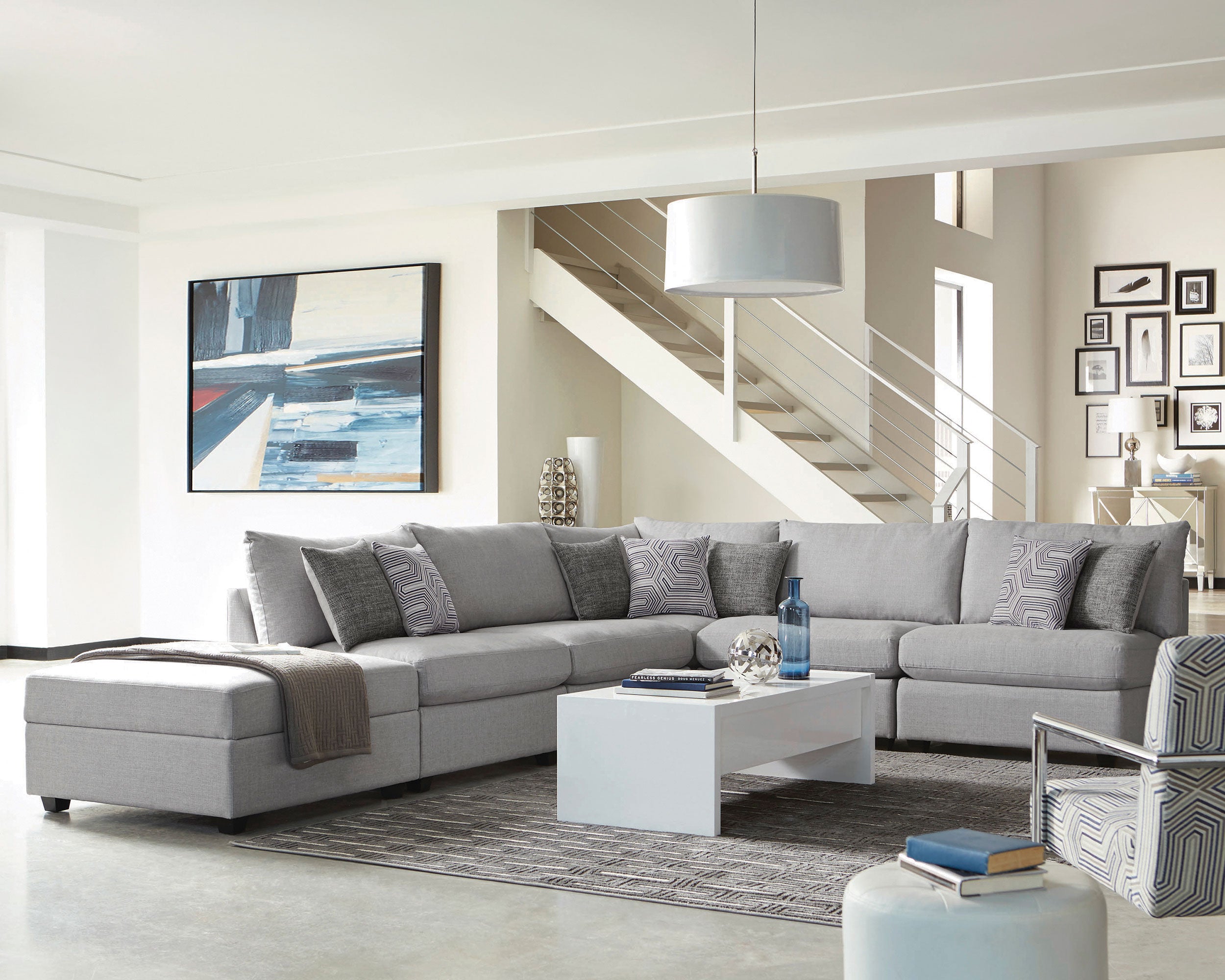 Cambria Storage Ottoman - Ideal Furniture (Fresno,CA)