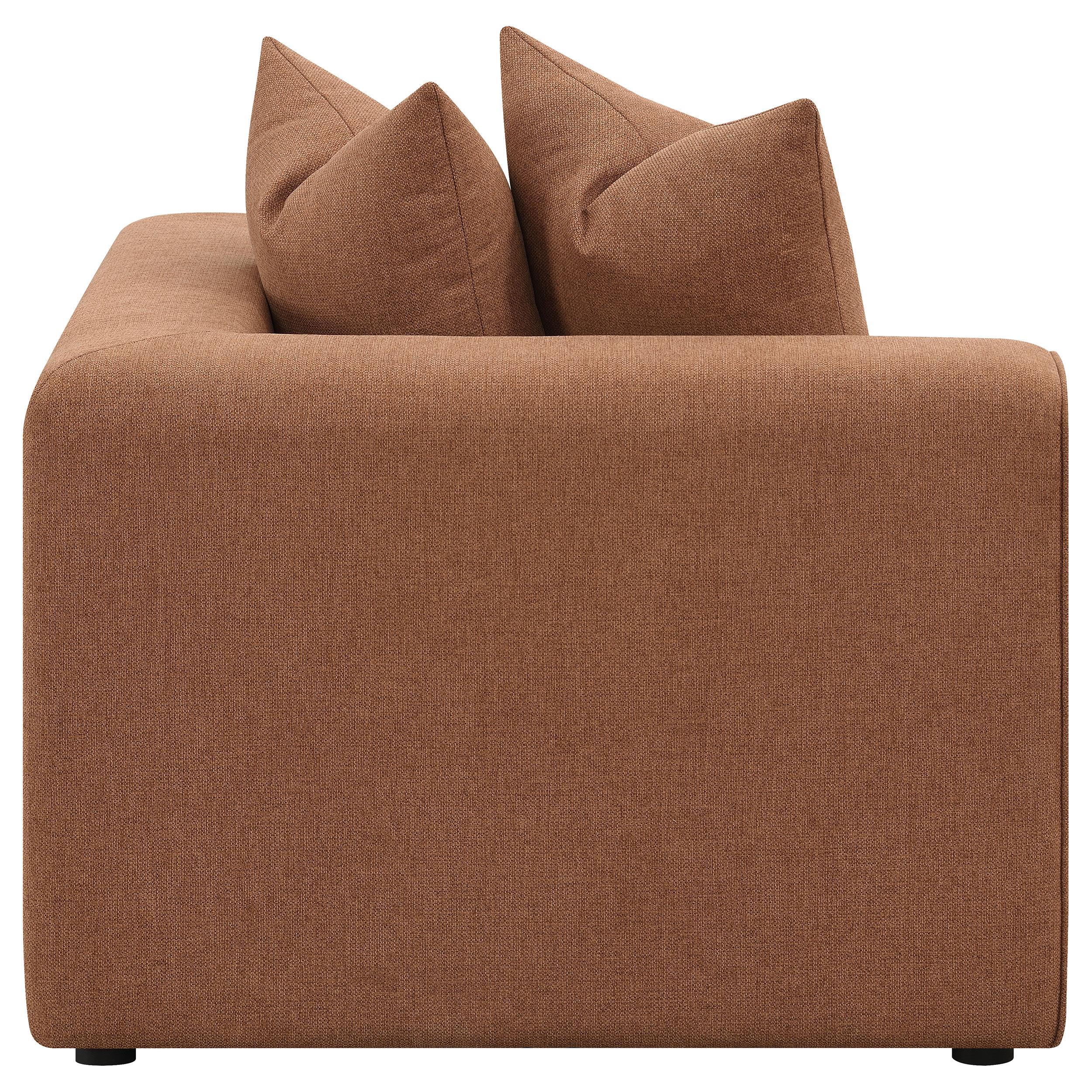 Jennifer Upholstered Corner Chair - Ideal Furniture (Fresno,CA)