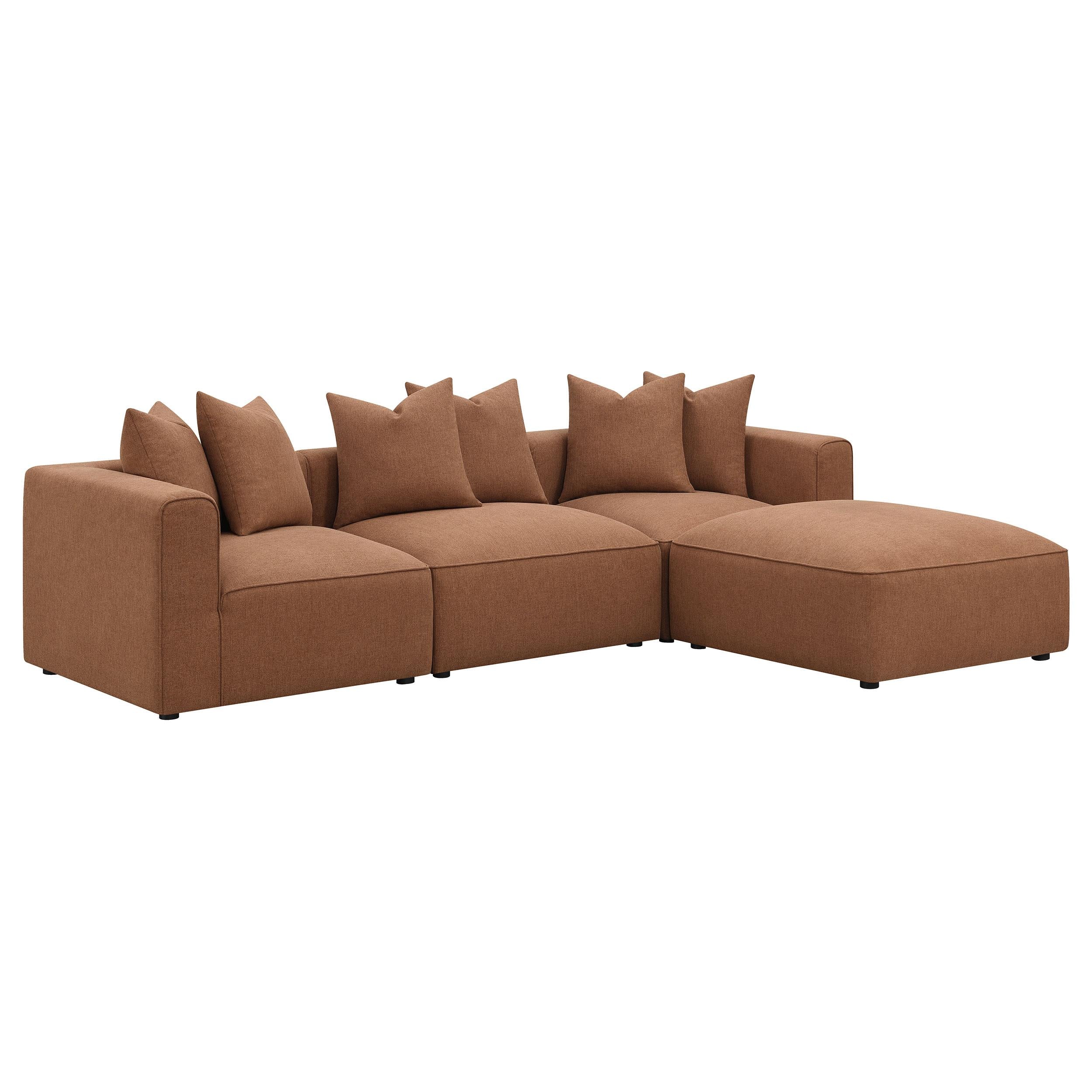 Jennifer Upholstered Corner Chair - Ideal Furniture (Fresno,CA)