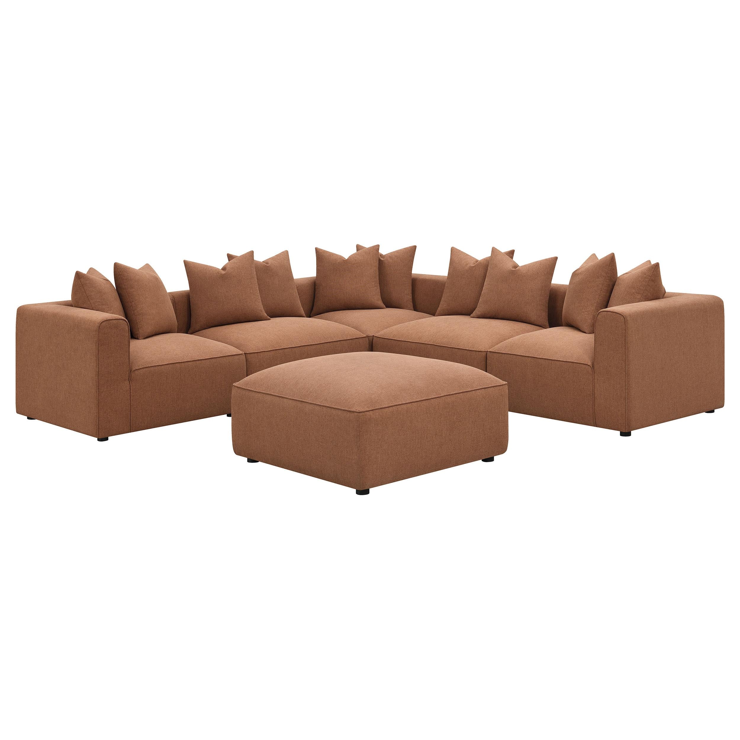 Jennifer Upholstered Corner Chair - Ideal Furniture (Fresno,CA)