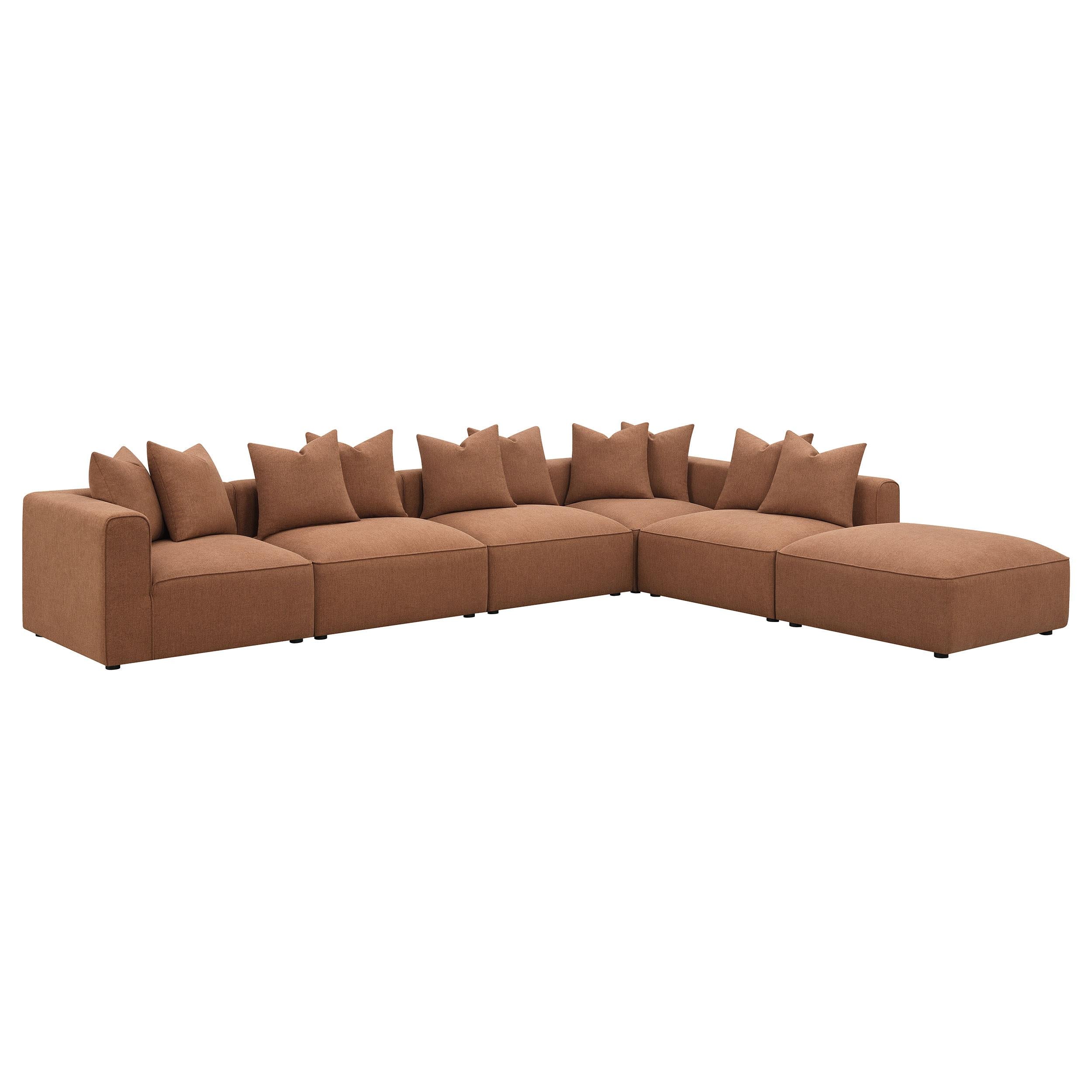 Jennifer Upholstered Corner Chair - Ideal Furniture (Fresno,CA)