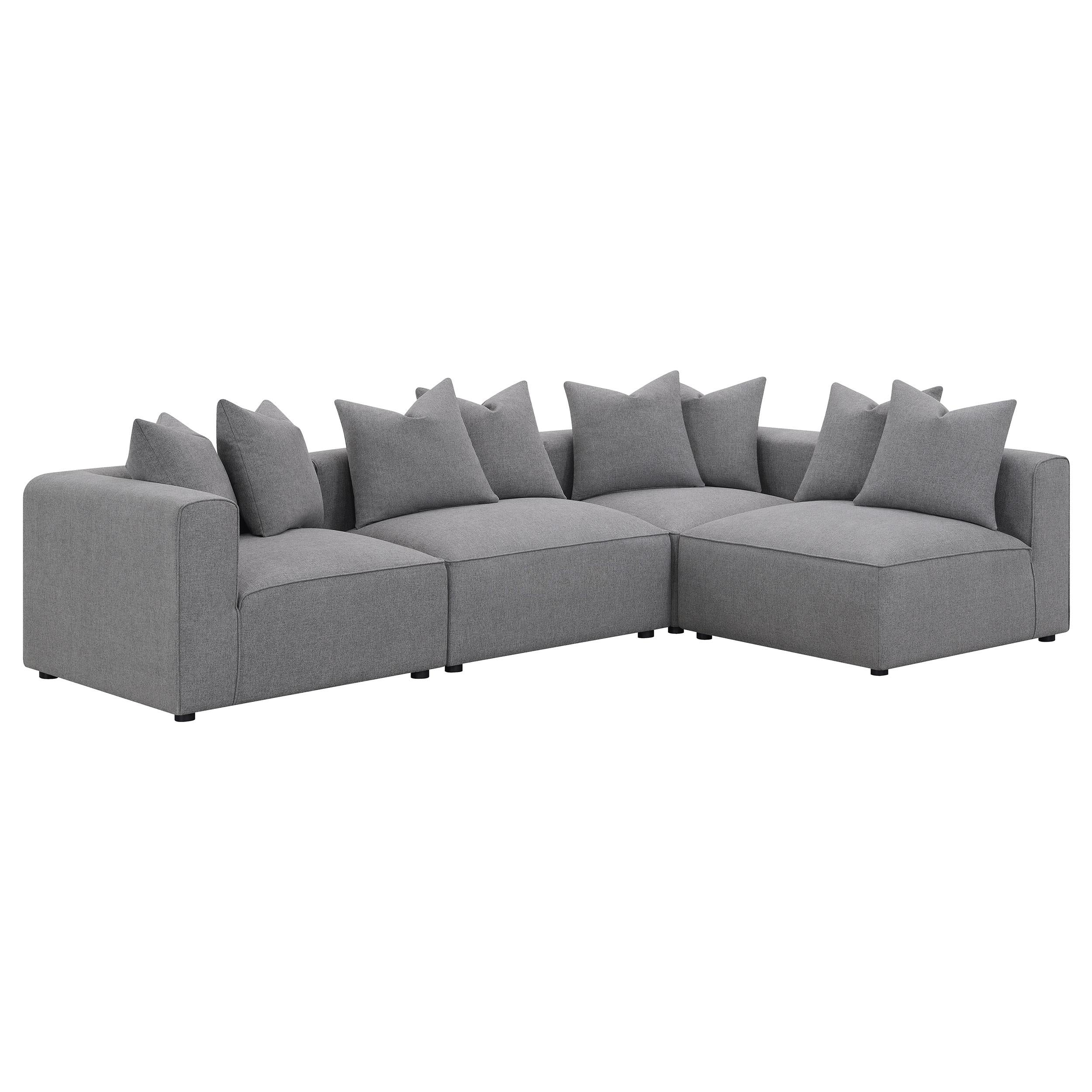 Jennifer Upholstered Corner Chair - Ideal Furniture (Fresno,CA)