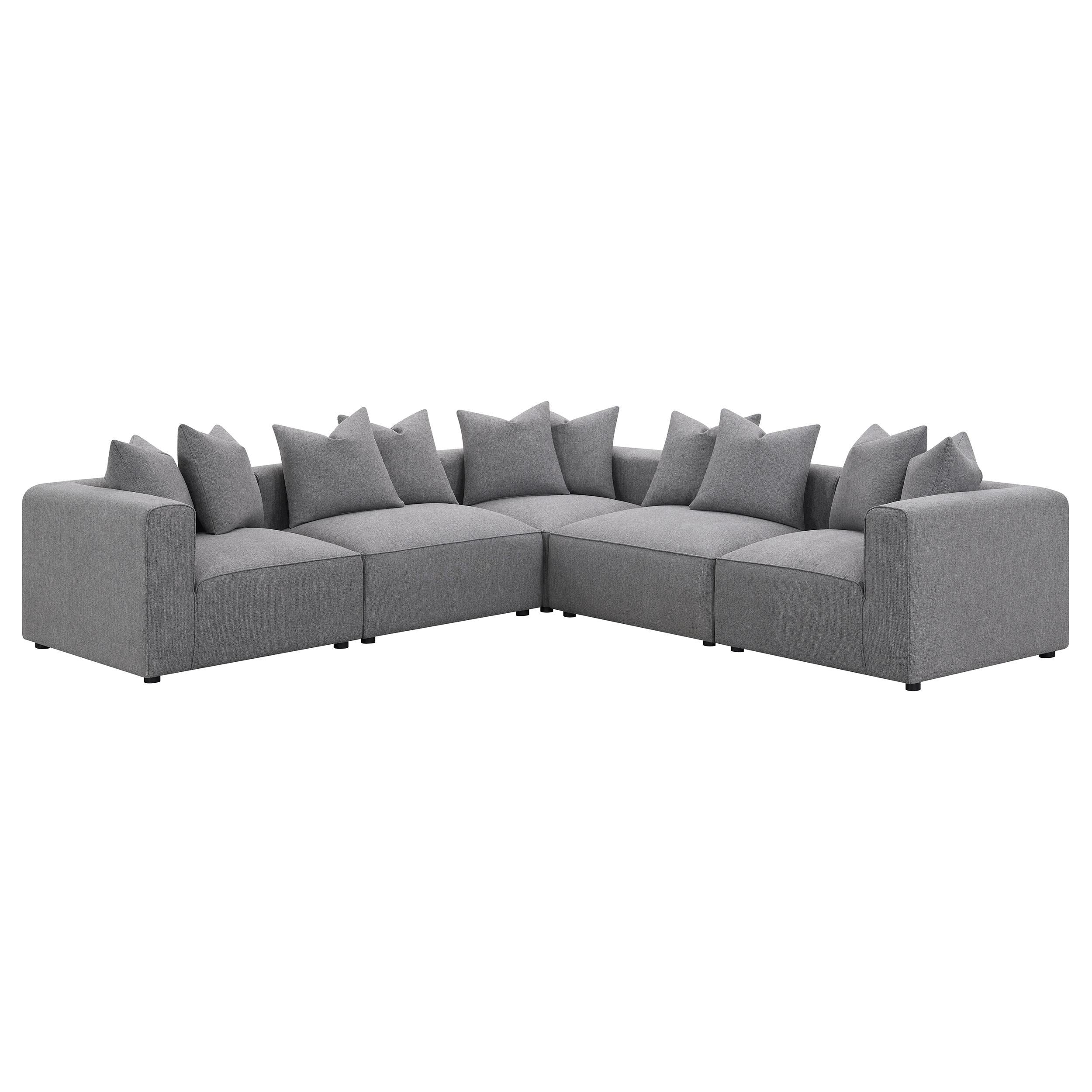Jennifer Upholstered Corner Chair - Ideal Furniture (Fresno,CA)
