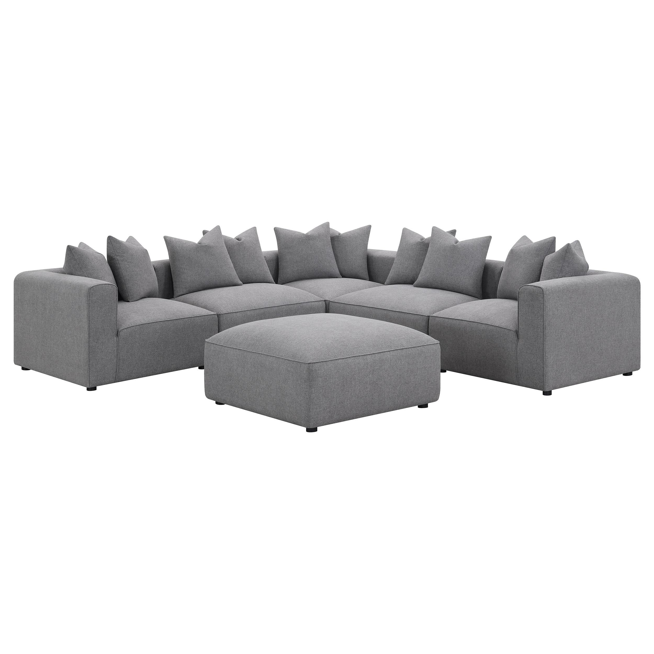Jennifer Upholstered Corner Chair - Ideal Furniture (Fresno,CA)