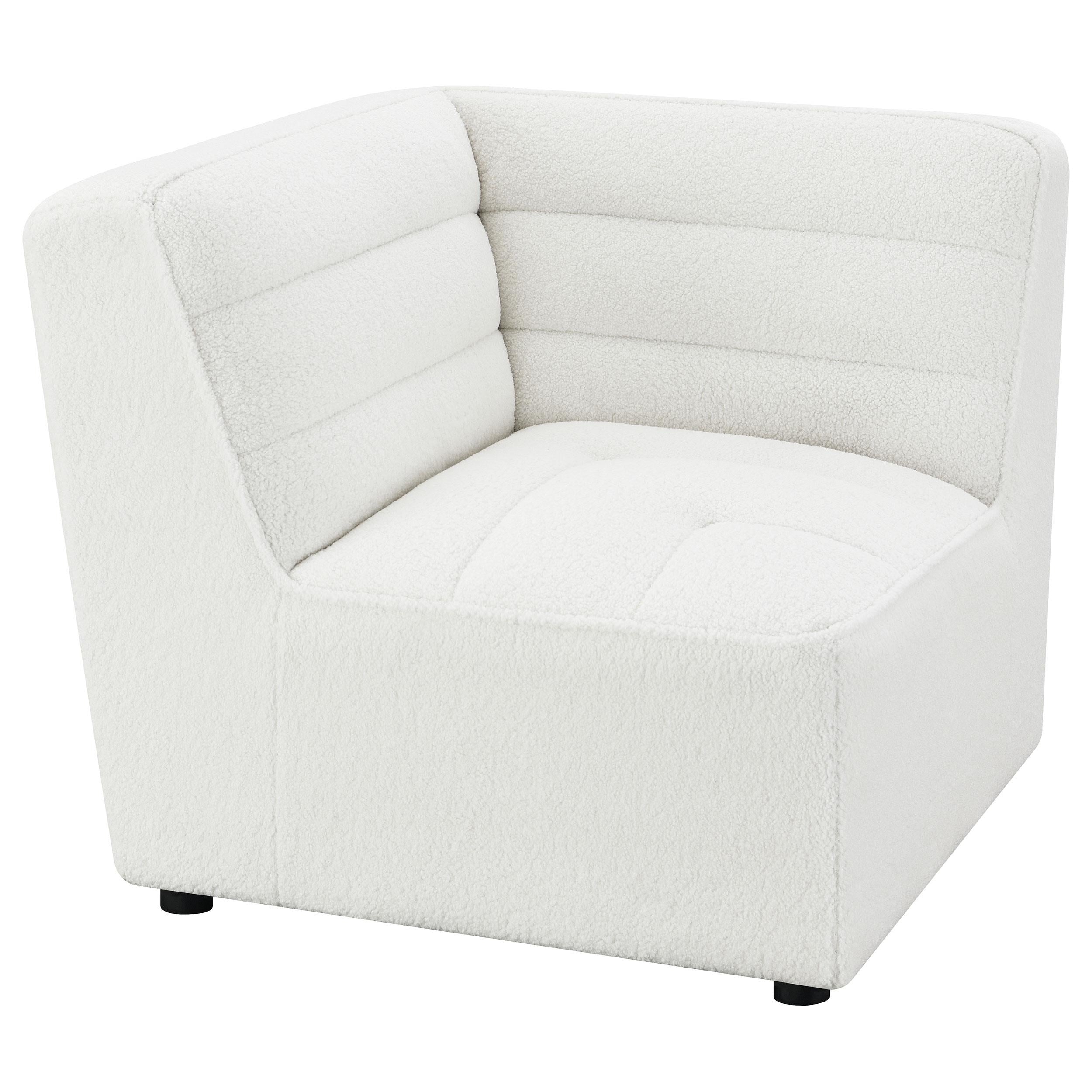 Sunny Upholstered Corner Chair - Ideal Furniture (Fresno,CA)