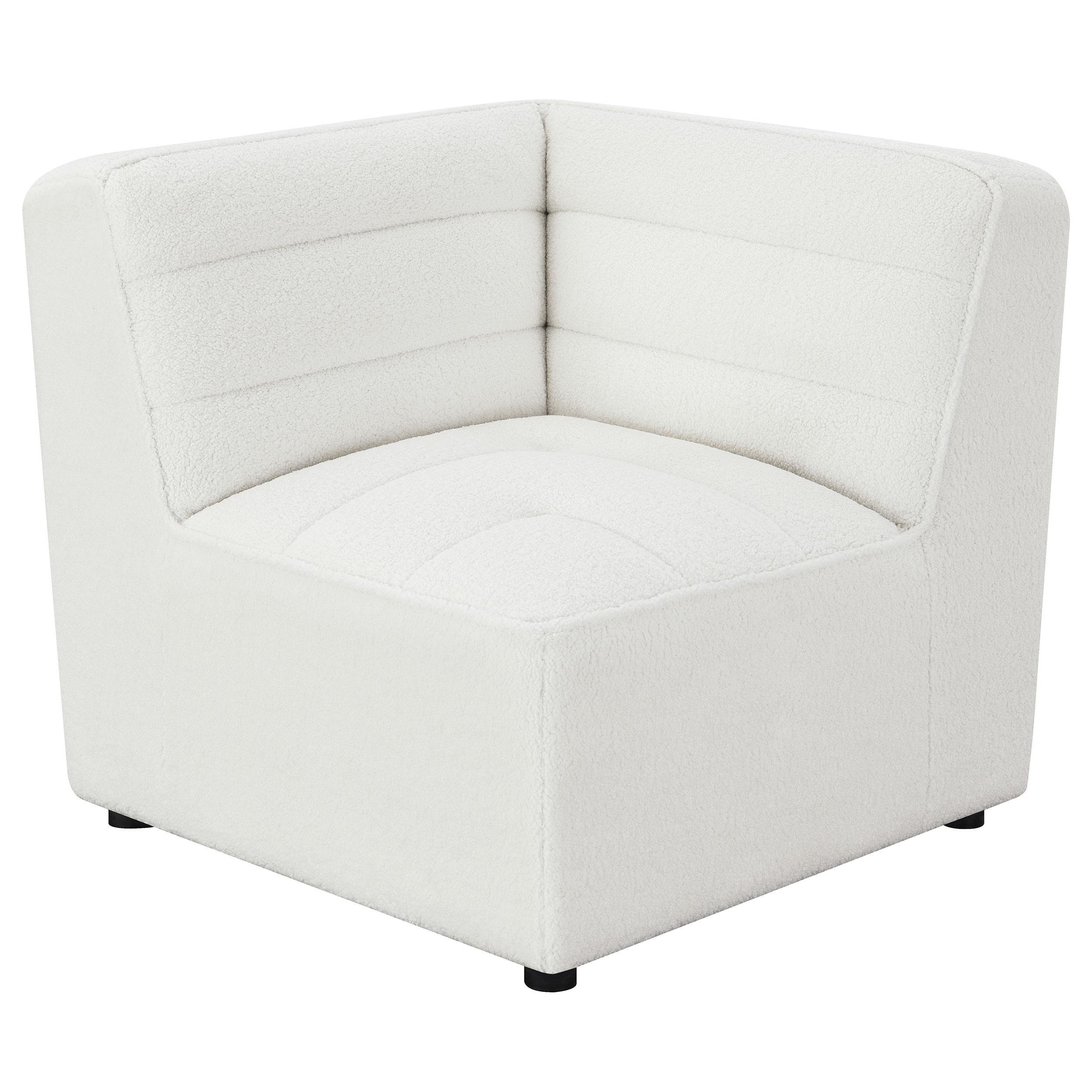 Sunny Upholstered Corner Chair - Ideal Furniture (Fresno,CA)