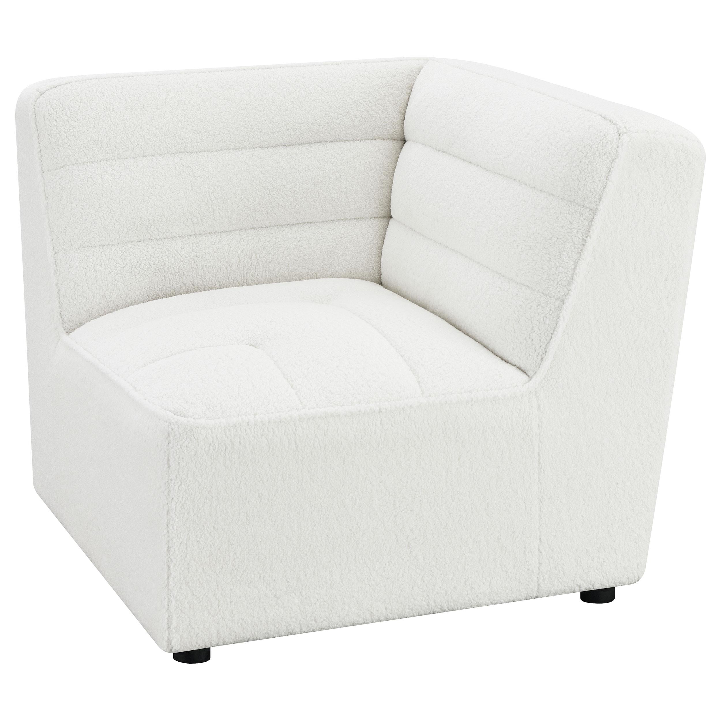 Sunny Upholstered Corner Chair - Ideal Furniture (Fresno,CA)