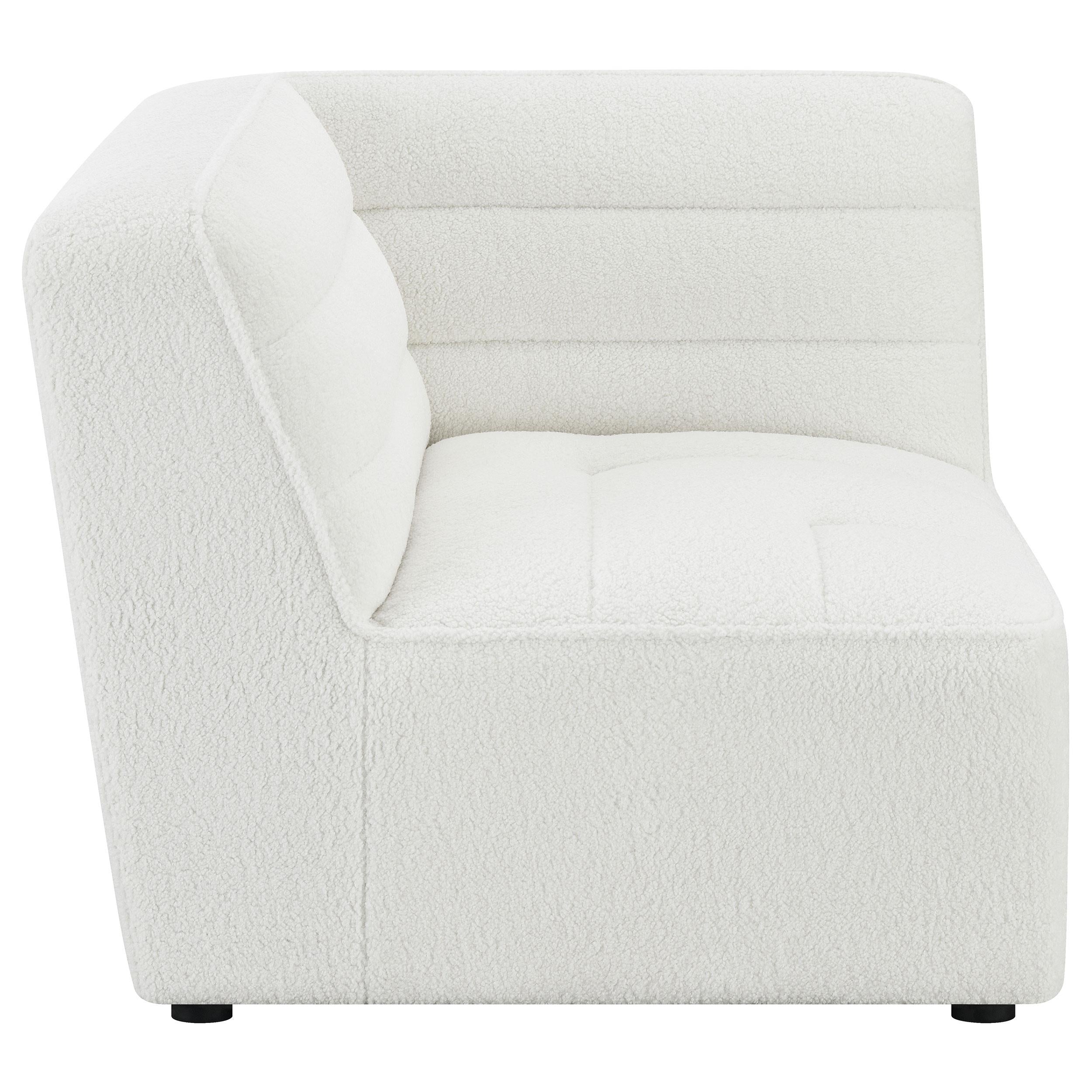 Sunny Upholstered Corner Chair - Ideal Furniture (Fresno,CA)
