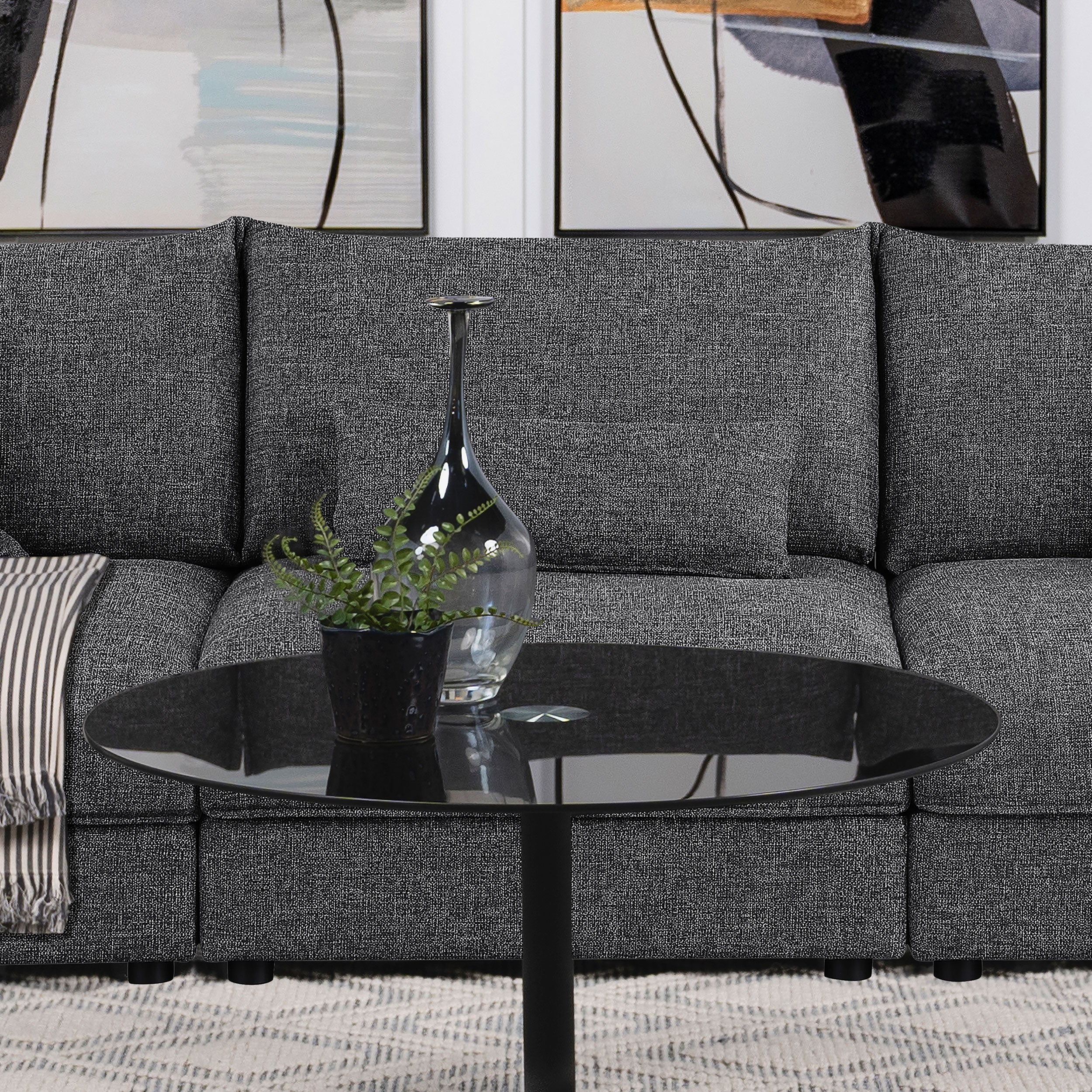 Sasha Armless Chair - Ideal Furniture (Fresno,CA)