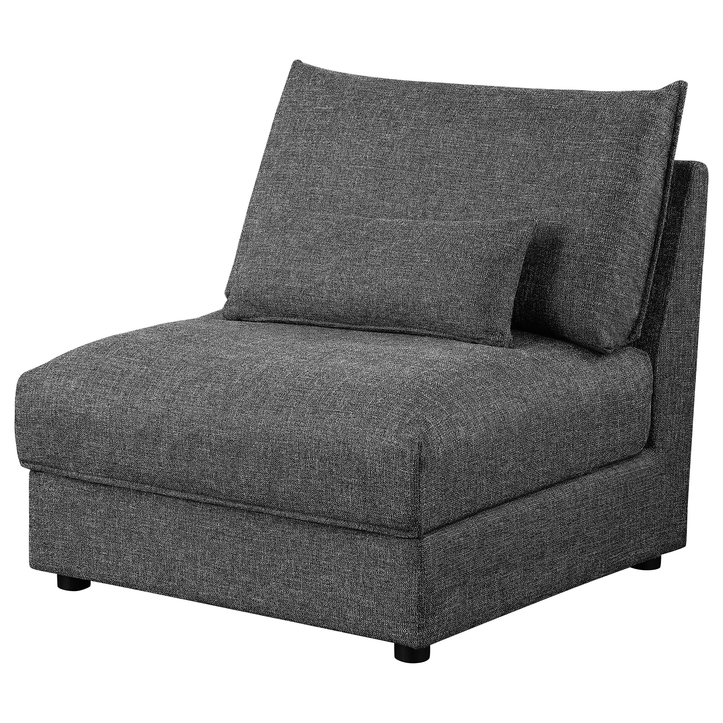 Sasha Armless Chair - Ideal Furniture (Fresno,CA)