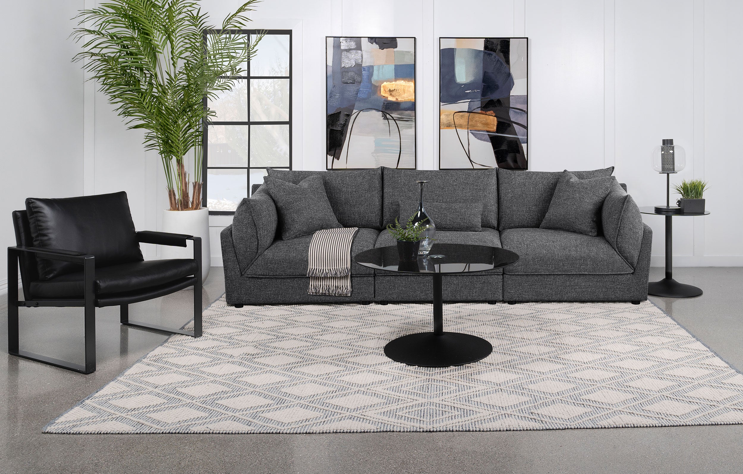Sasha Armless Chair - Ideal Furniture (Fresno,CA)