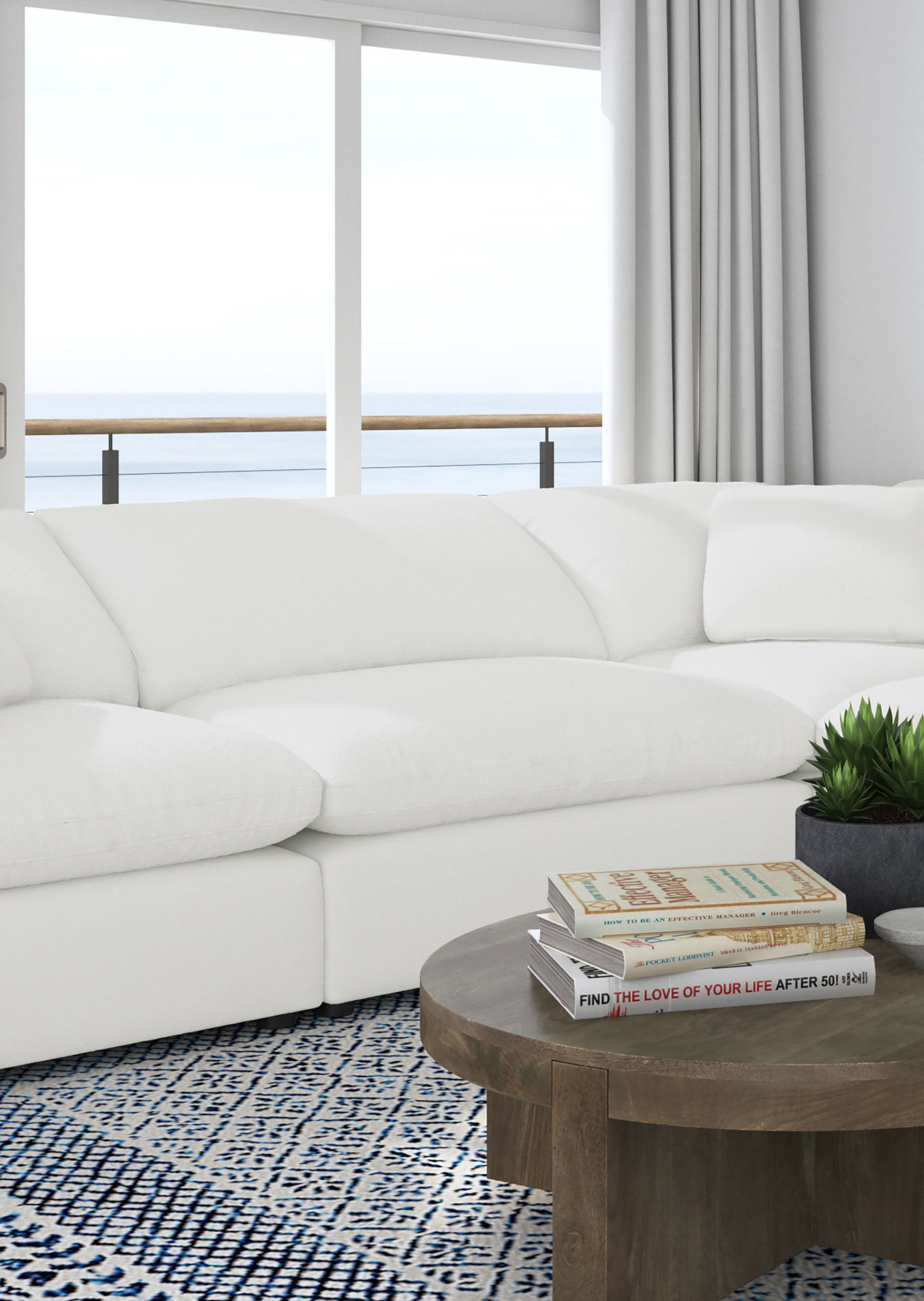 Raleigh Armless Chair - Ideal Furniture (Fresno,CA)