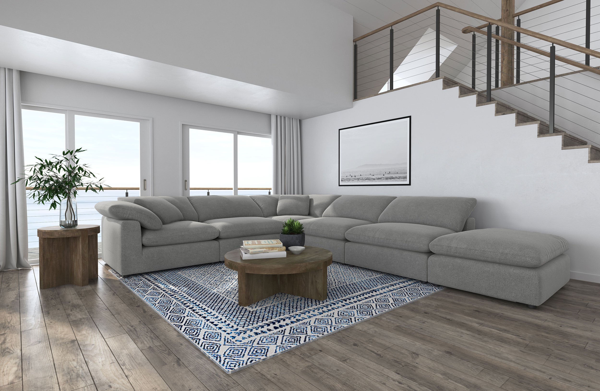 Raleigh Modular Sectional Sofa - Ideal Furniture (Fresno,CA)