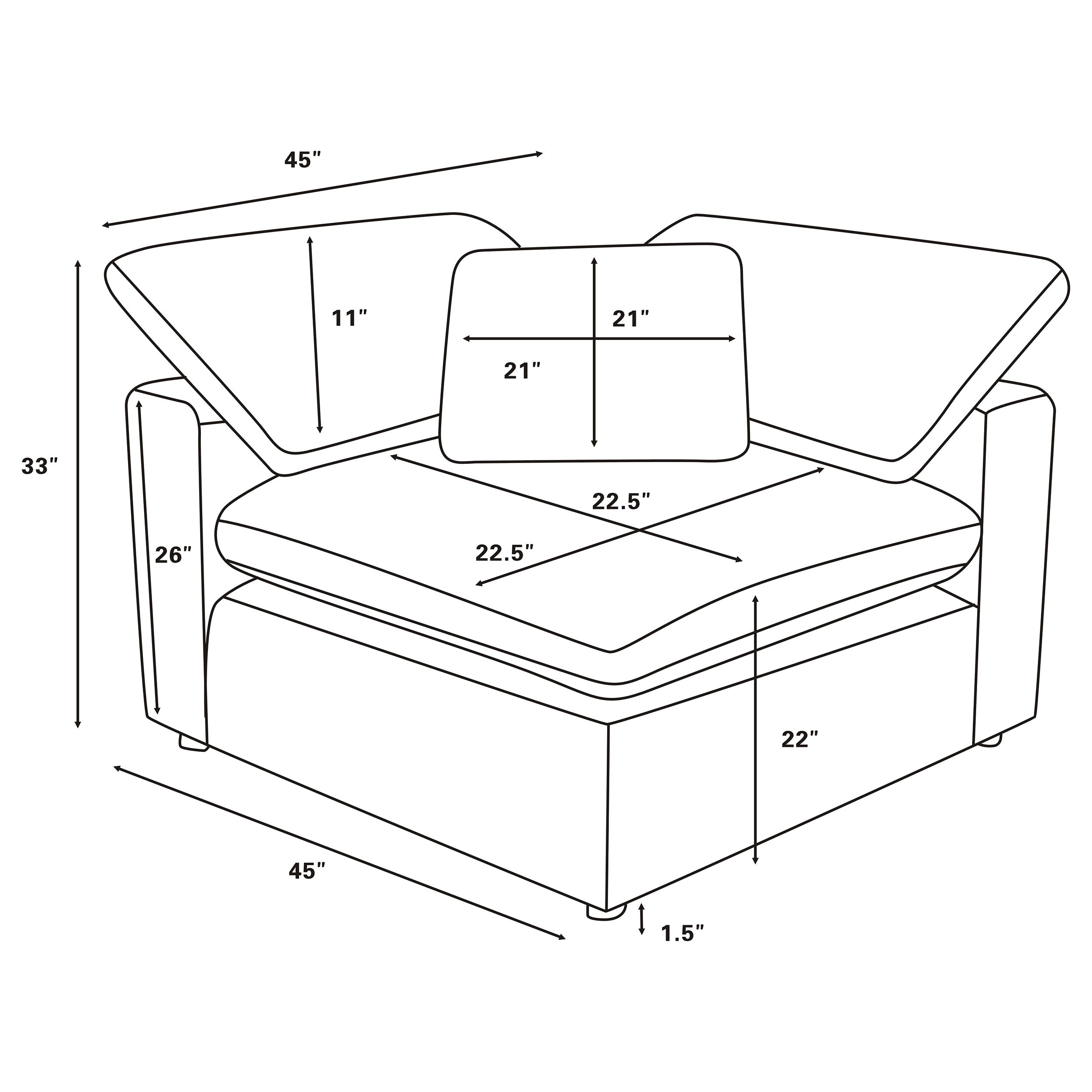 Raleigh Modular Sectional Sofa - Ideal Furniture (Fresno,CA)