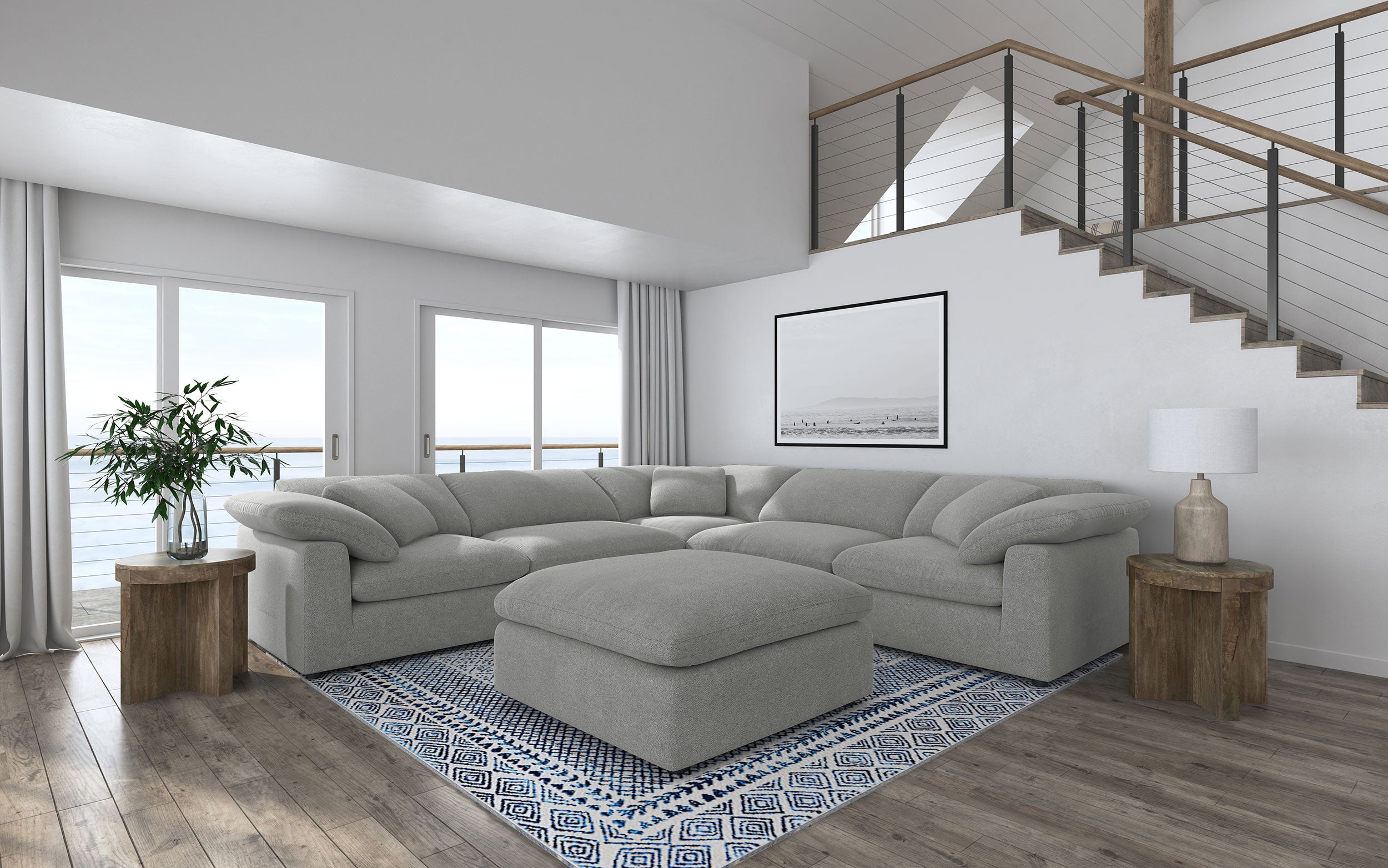 Raleigh Ottoman - Ideal Furniture (Fresno,CA)
