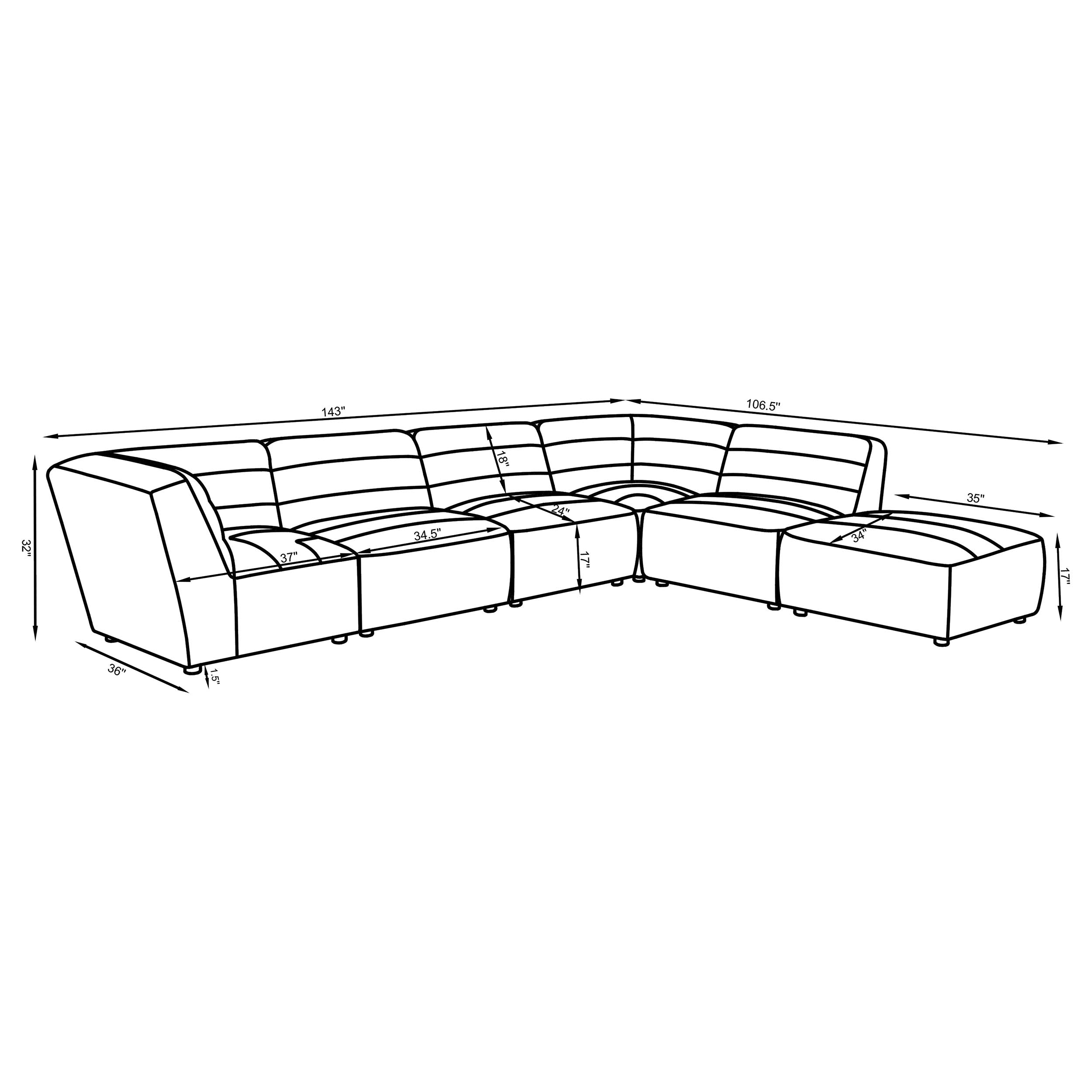 Sunny Modular Sectional Sofa - Ideal Furniture (Fresno,CA)