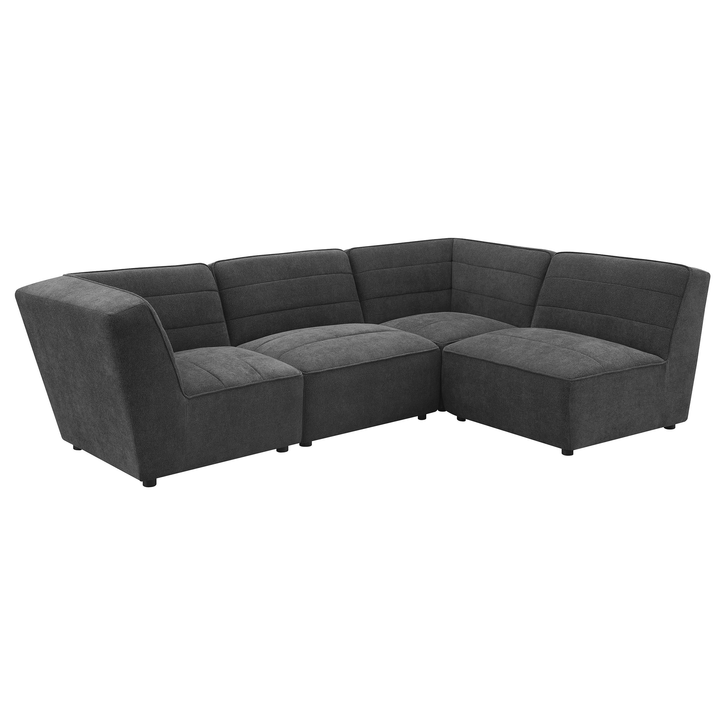 Sunny Upholstered Corner Chair - Ideal Furniture (Fresno,CA)