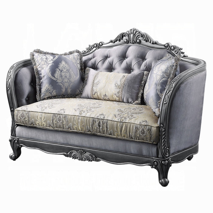 Ariadne Loveseat With 3 Pillows - Ideal Furniture (Fresno,CA)