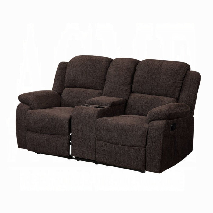 Madden Motion Loveseat With Console - Ideal Furniture (Fresno,CA)