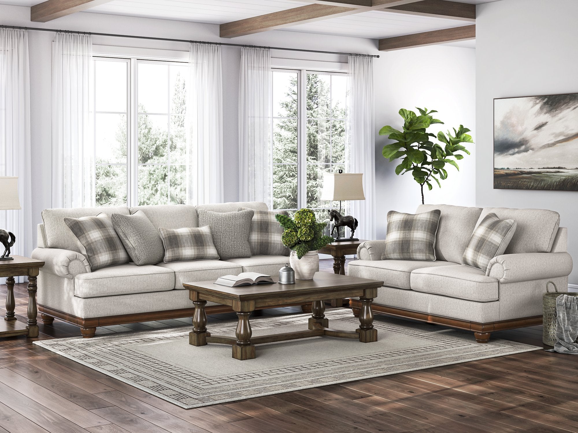 Clearbrooke Living Room Set - Ideal Furniture (Fresno,CA)