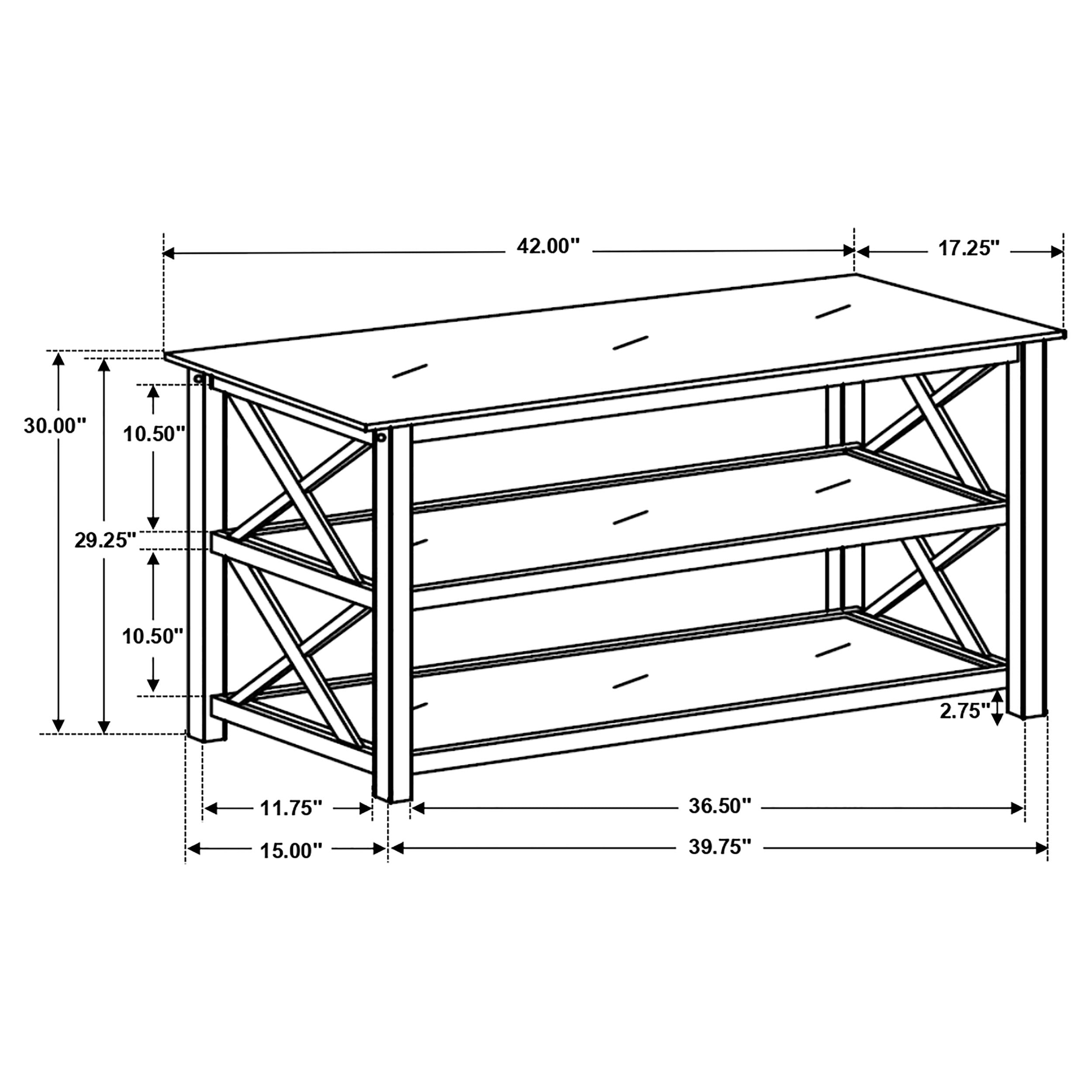 Rachelle Console Table - Ideal Furniture (Fresno,CA)
