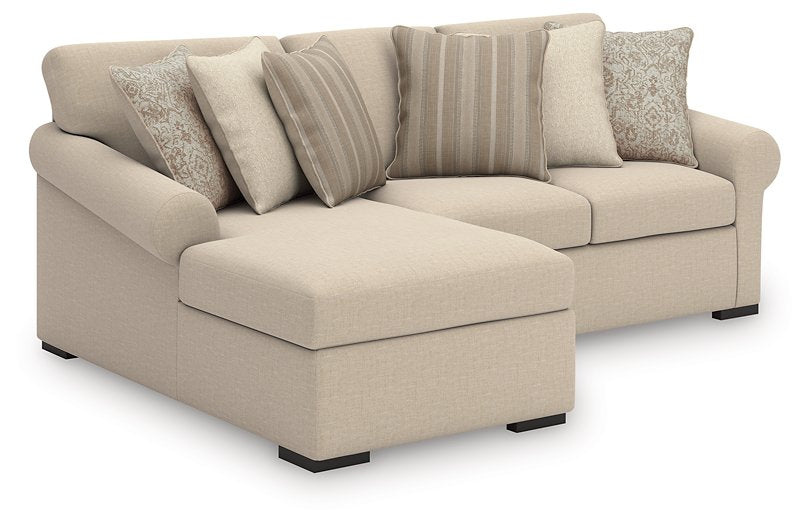 LadyMae Sectional with Chaise - Ideal Furniture (Fresno,CA)