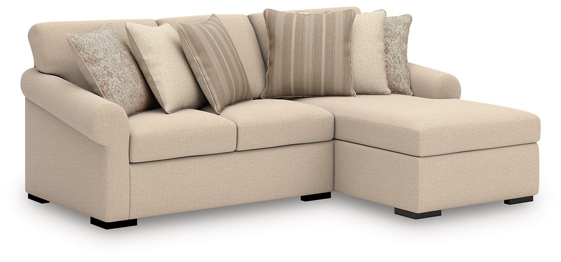 LadyMae Sectional with Chaise - Ideal Furniture (Fresno,CA)