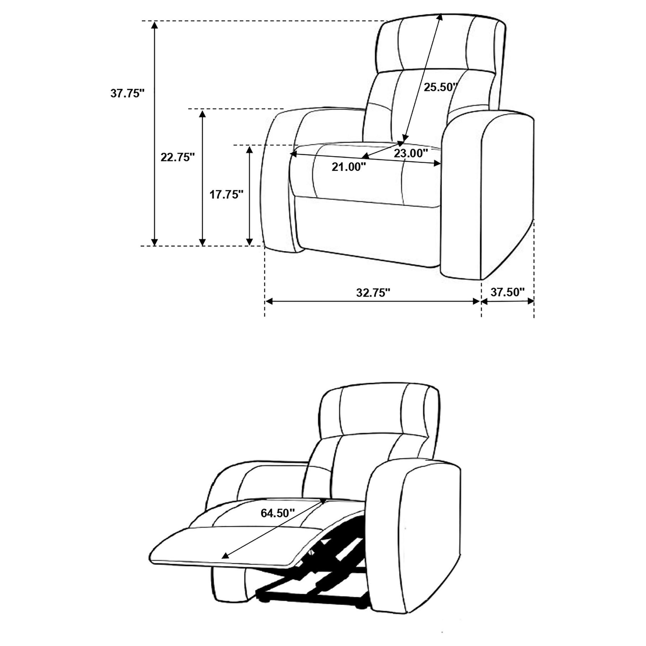 Cyrus Home Theater Seating - Ideal Furniture (Fresno,CA)
