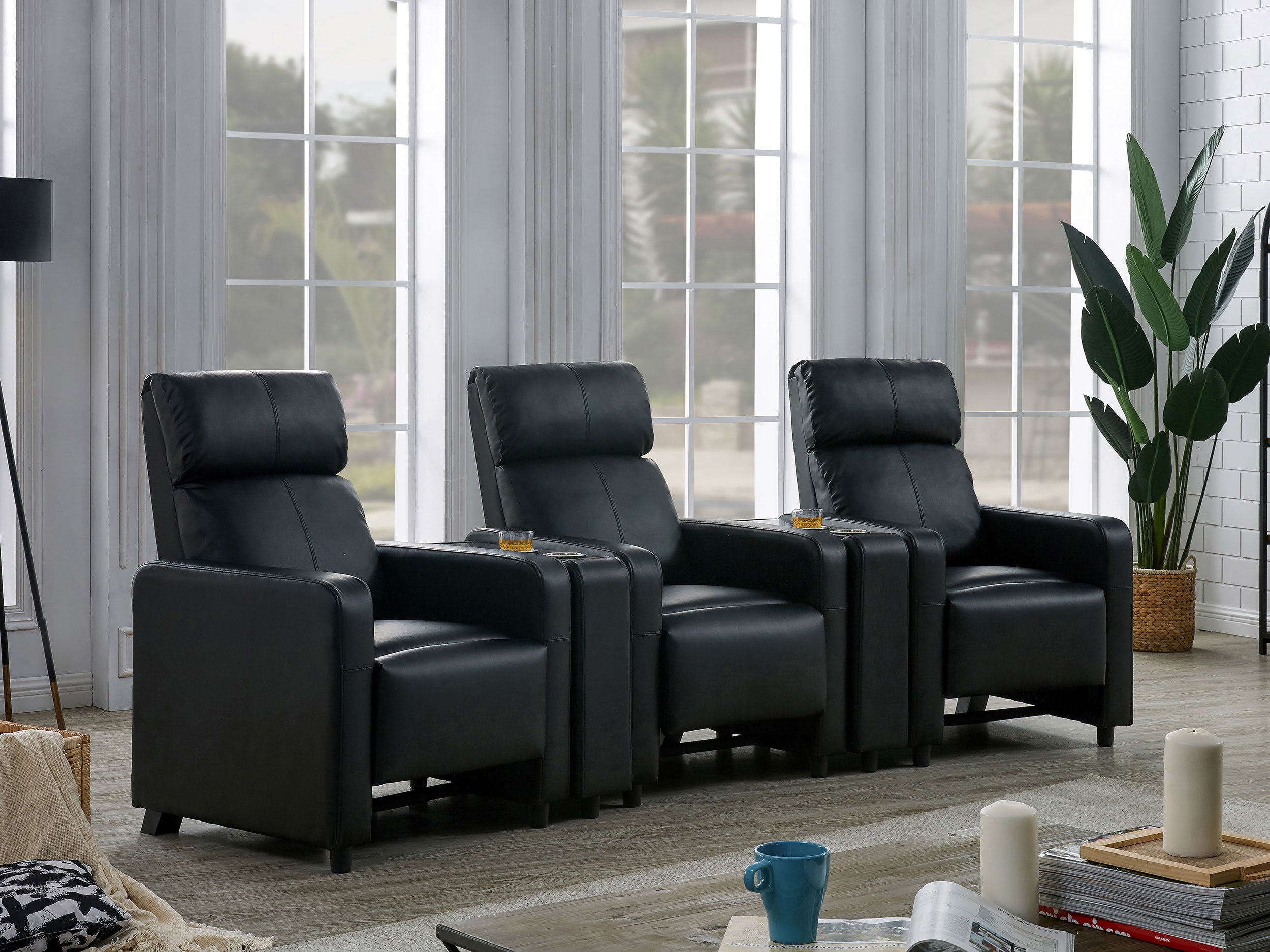 Toohey Home Theater Seating - Ideal Furniture (Fresno,CA)