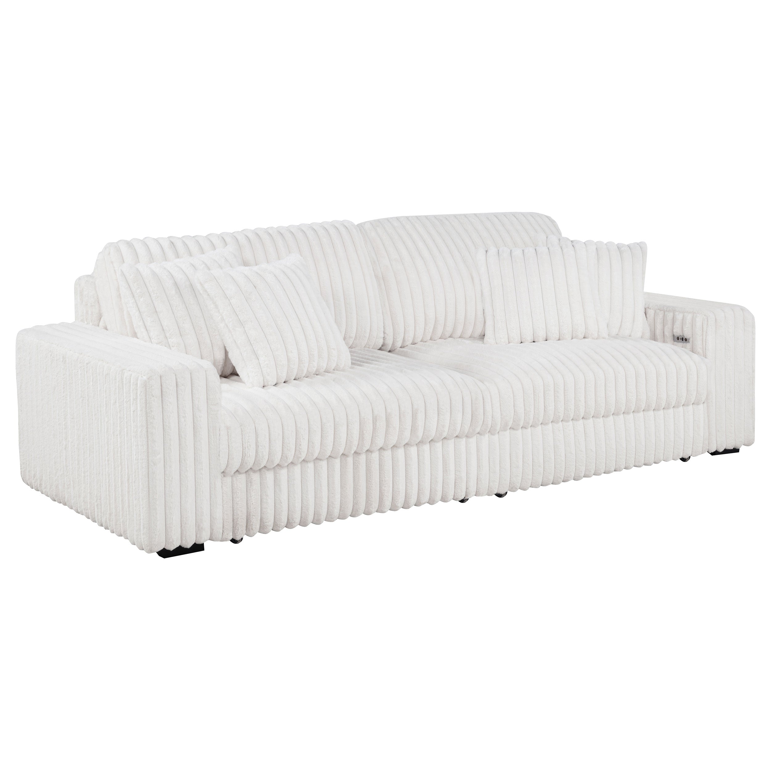 Jacana Sofa with Power Chaise - Ideal Furniture (Fresno,CA)