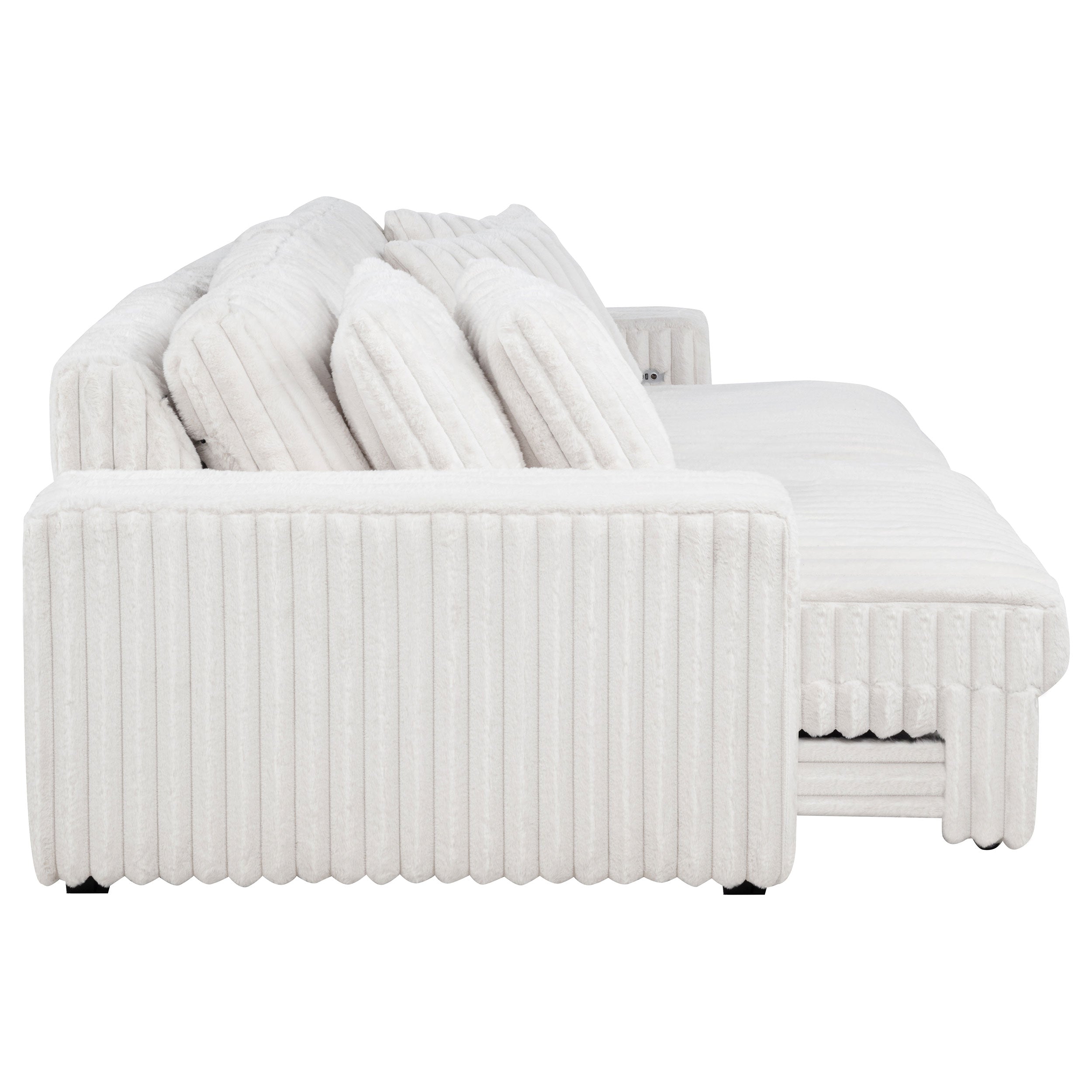 Jacana Sofa with Power Chaise - Ideal Furniture (Fresno,CA)