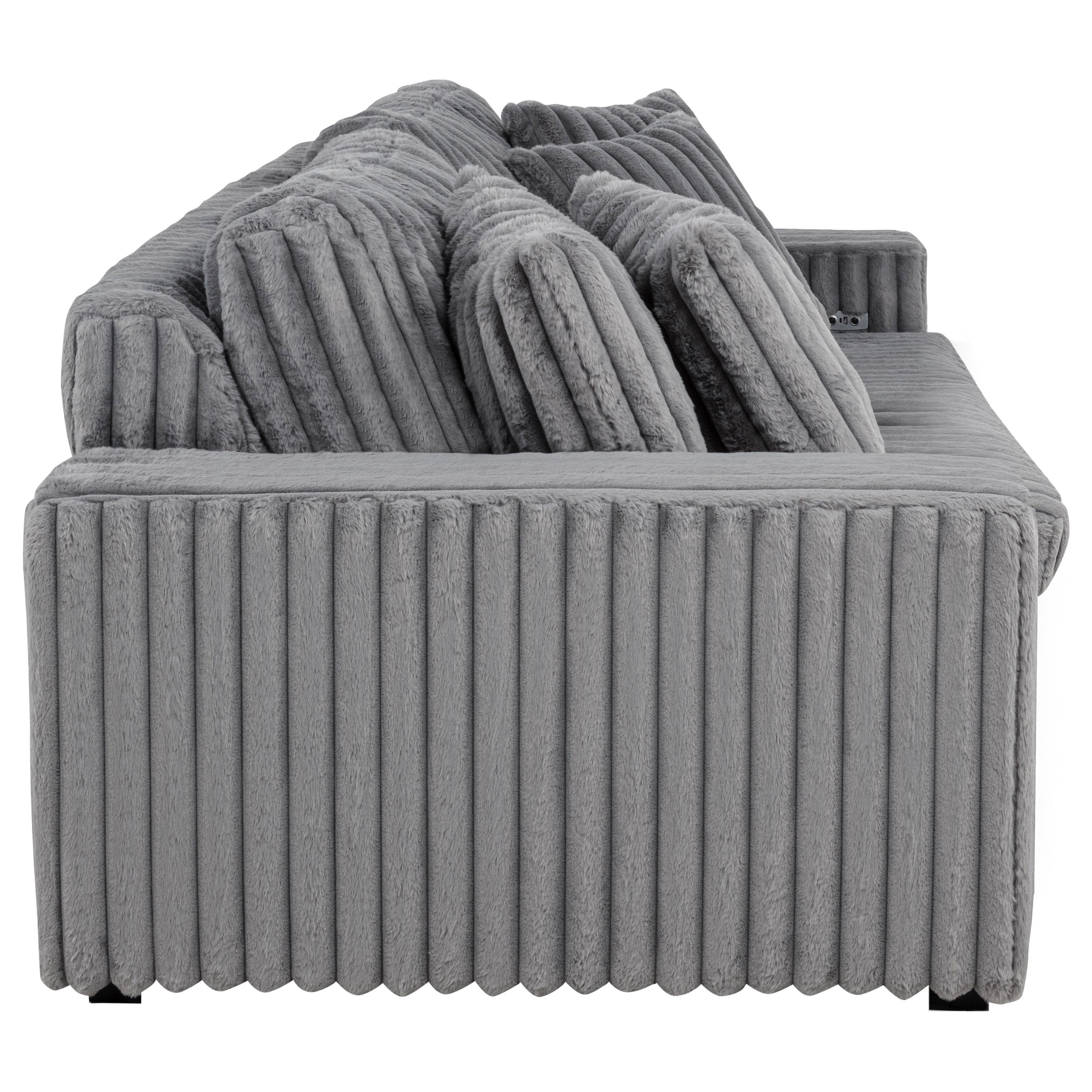 Jacana Sofa with Power Chaise - Ideal Furniture (Fresno,CA)