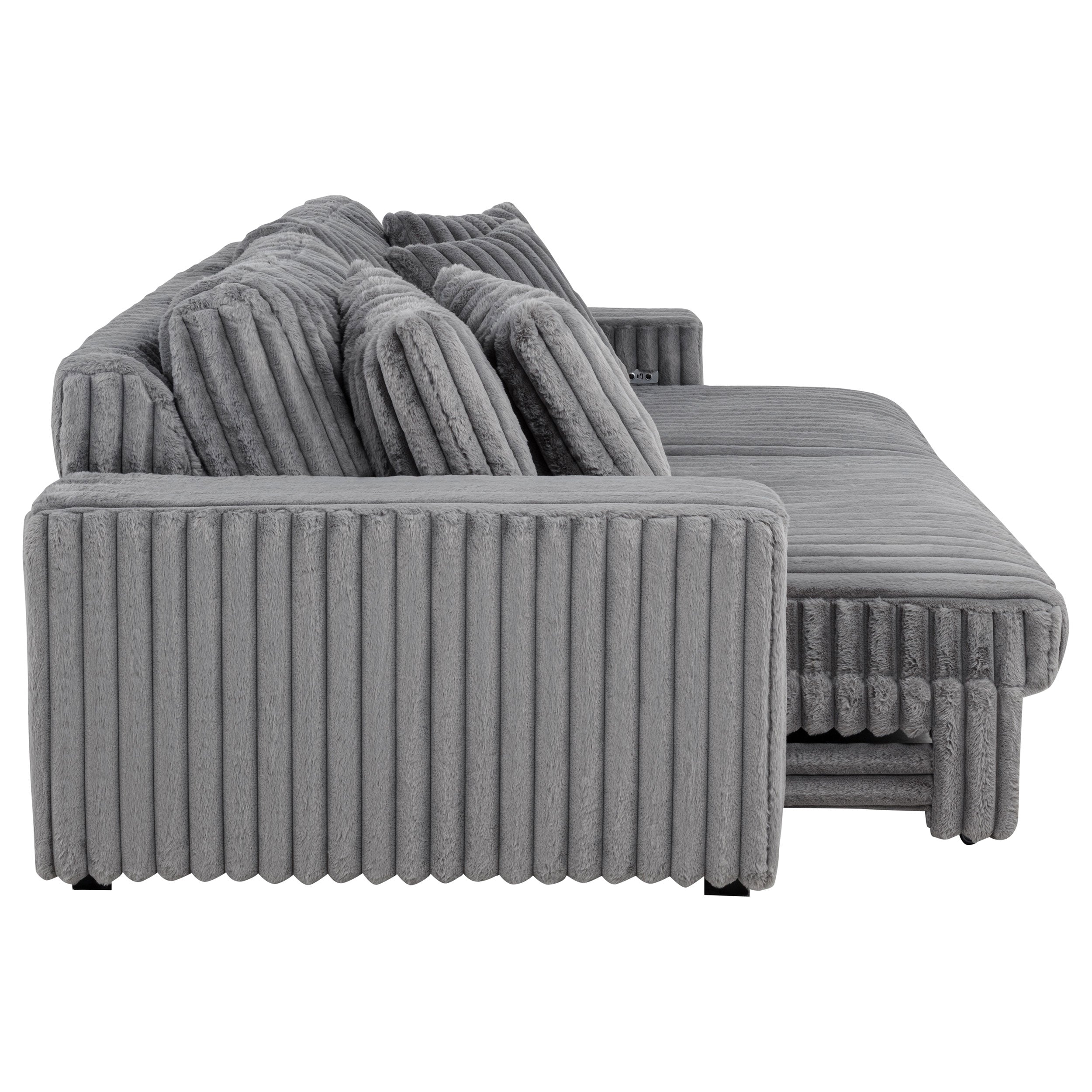 Jacana Sofa with Power Chaise - Ideal Furniture (Fresno,CA)