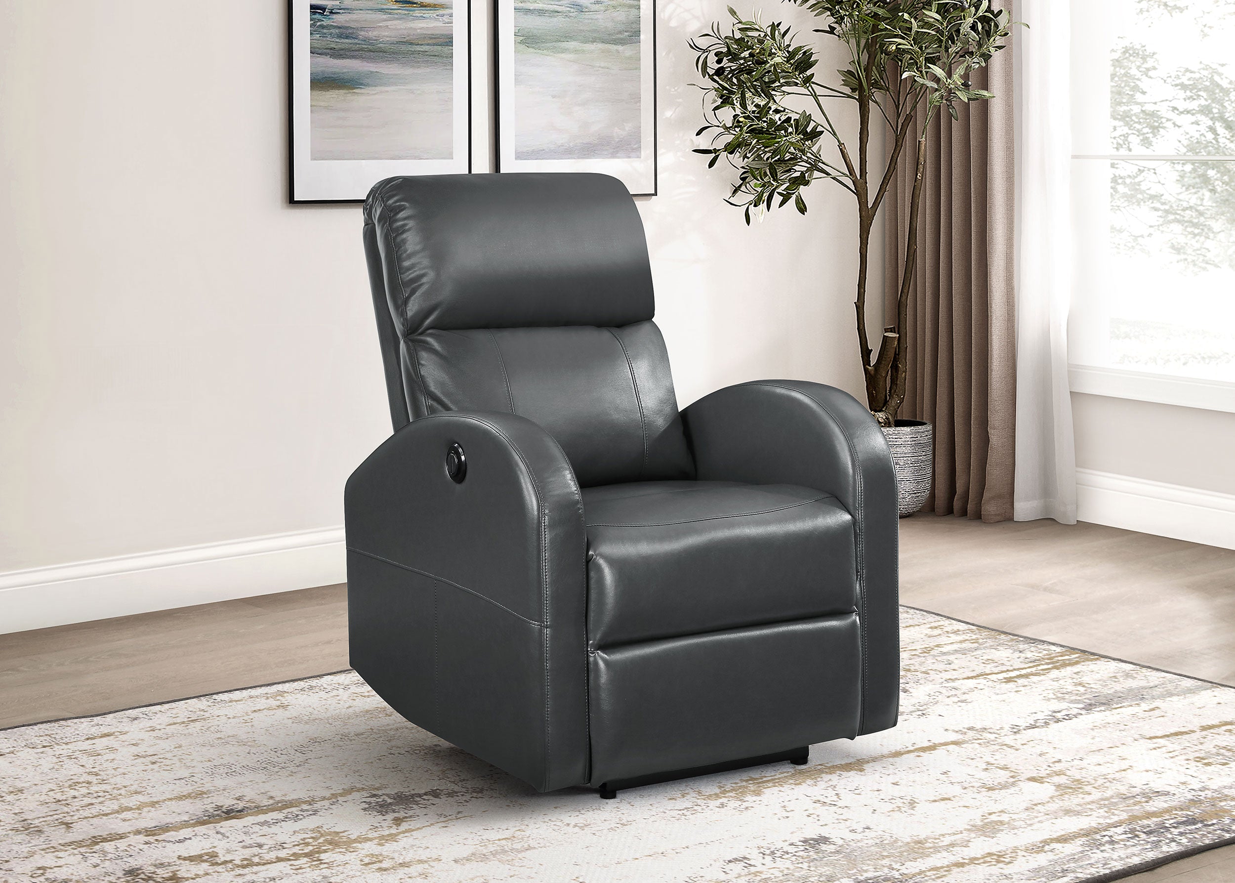 Grant Power Recliner - Ideal Furniture (Fresno,CA)