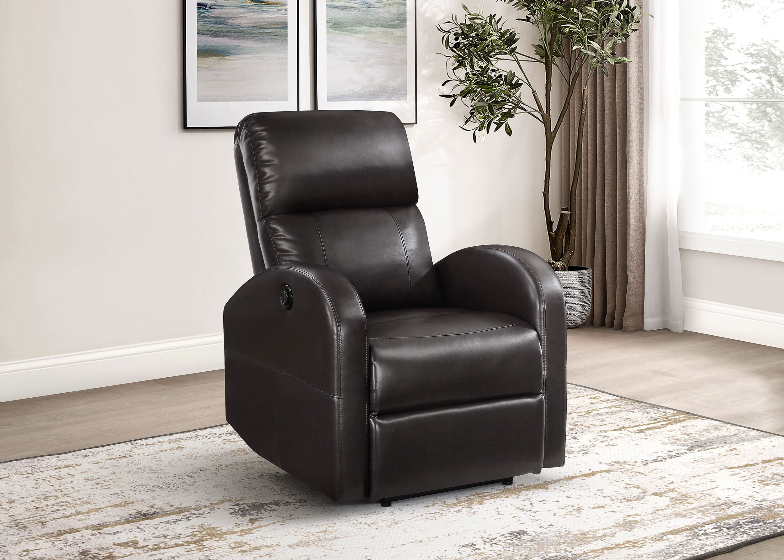 Grant Power Recliner - Ideal Furniture (Fresno,CA)