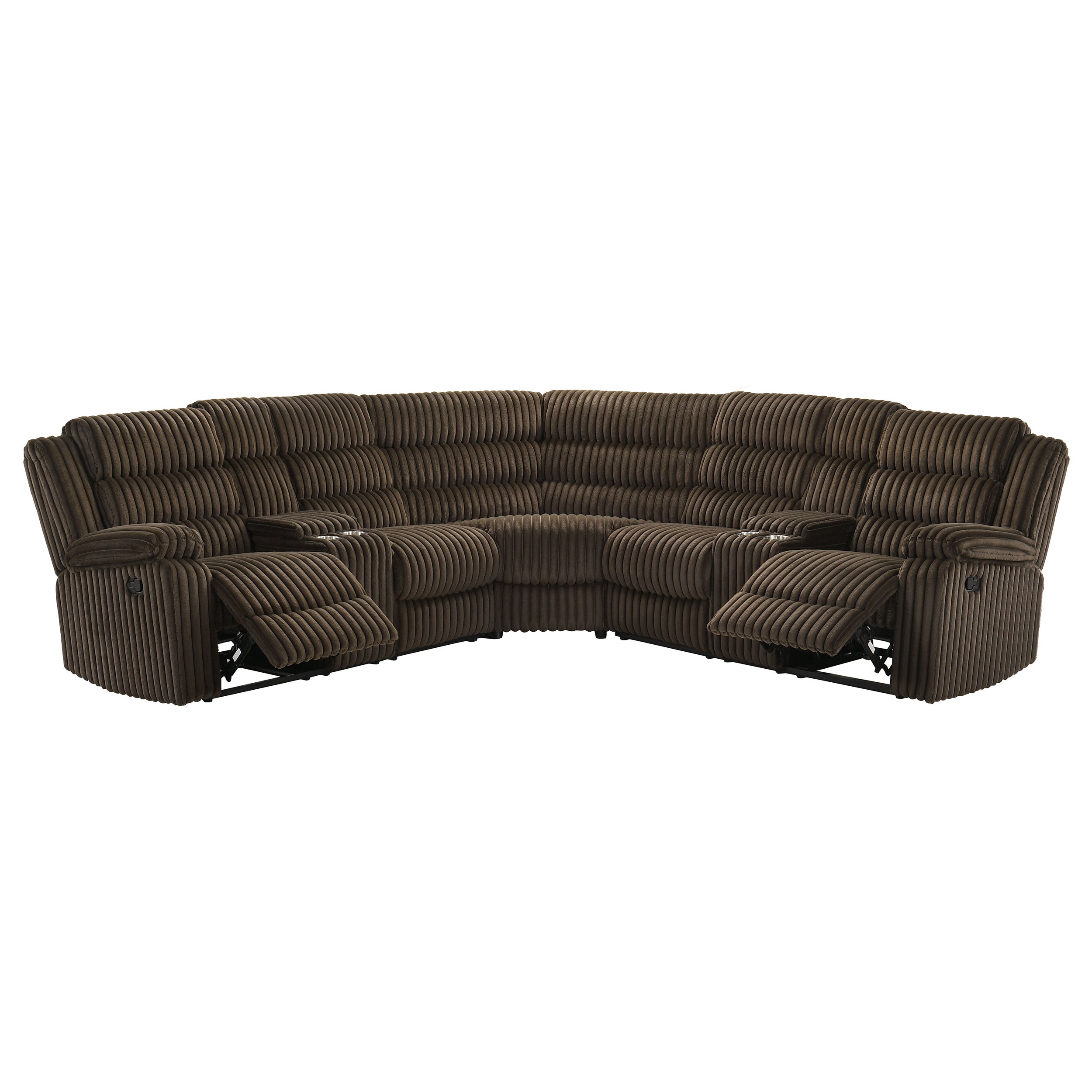 Atkinson Reclining Sectional Sofa - Ideal Furniture (Fresno,CA)