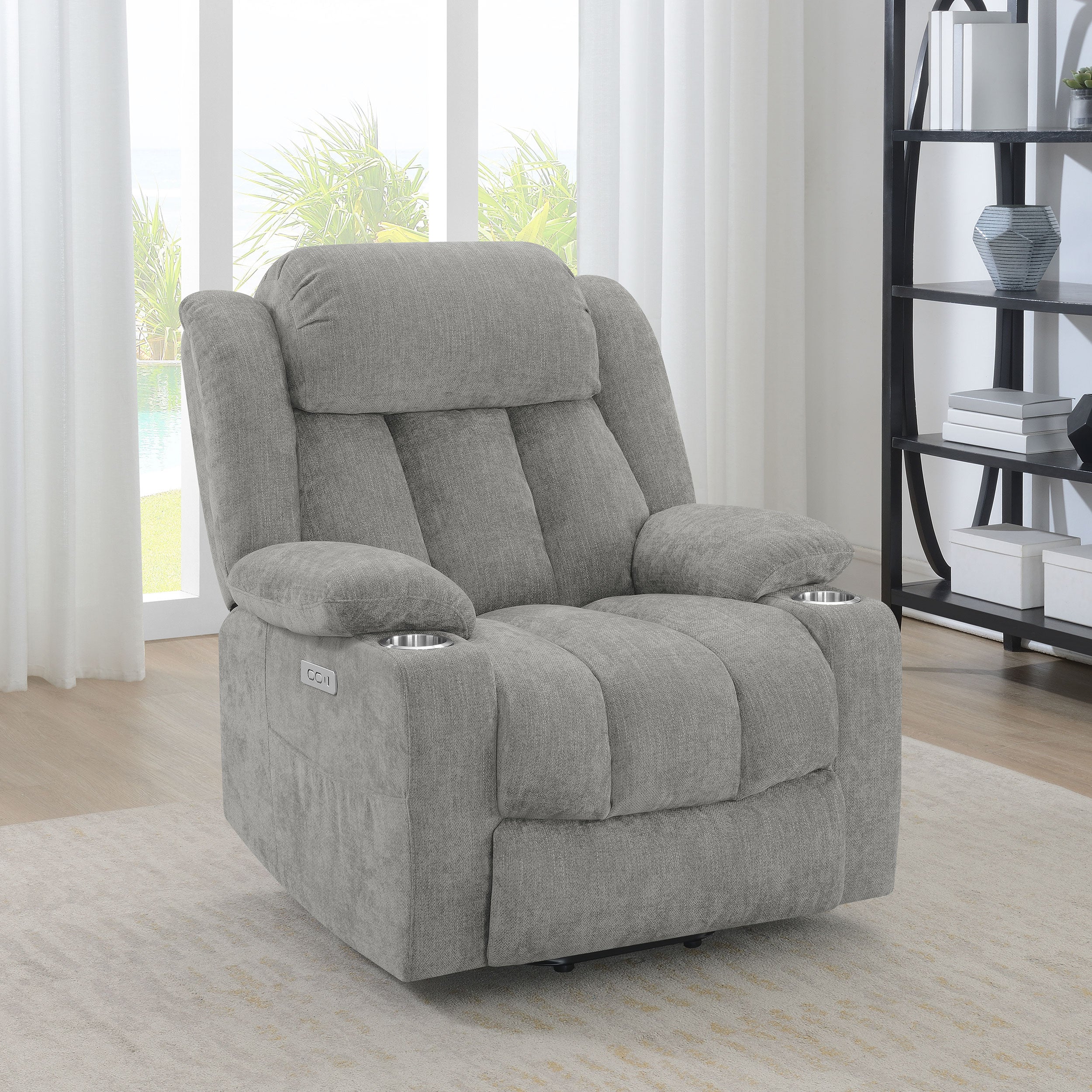 Houston Power Lift Recliner - Ideal Furniture (Fresno,CA)
