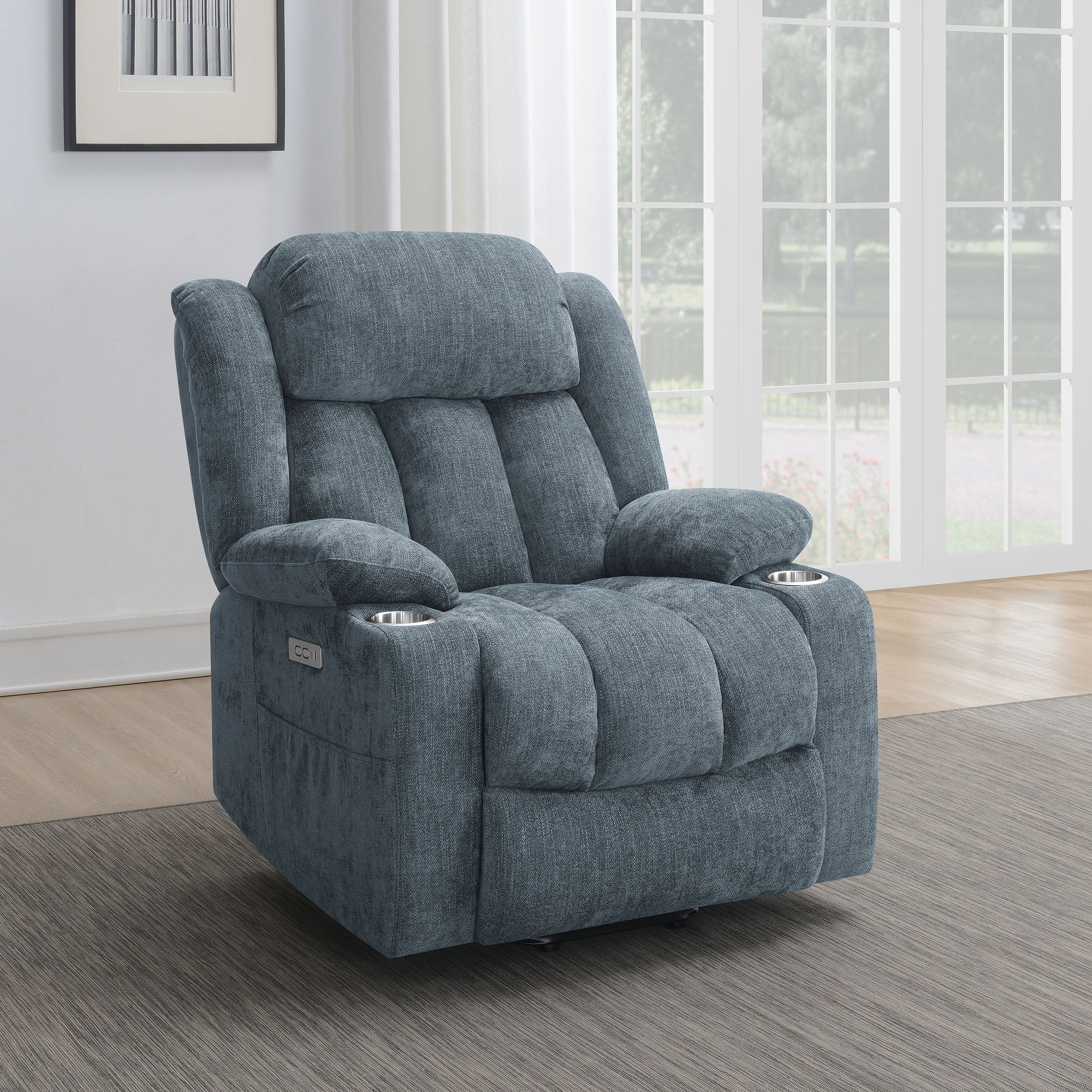 Houston Power Lift Recliner - Ideal Furniture (Fresno,CA)